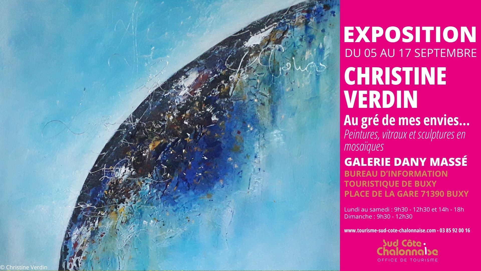 Exposition Christine Verdin - Au gré de mes envies