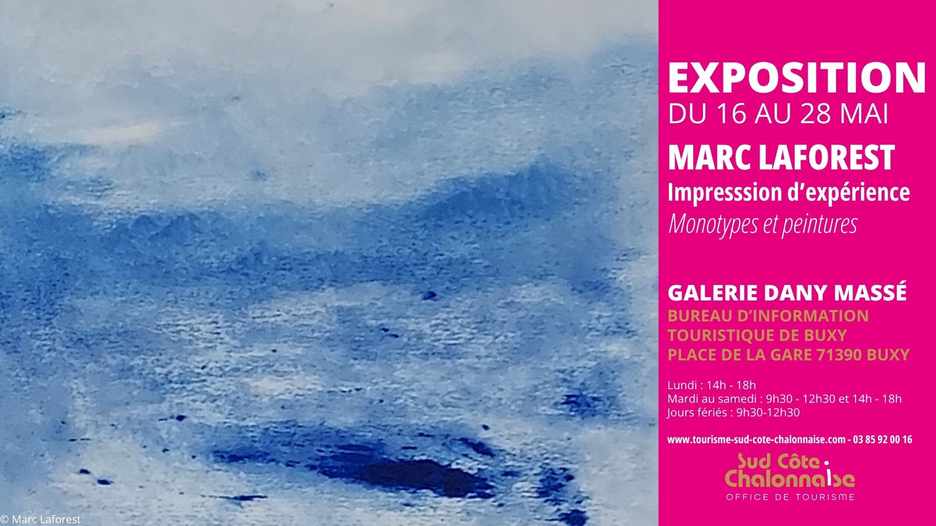 Exposition Marc Laforest - Impression d'expérience
