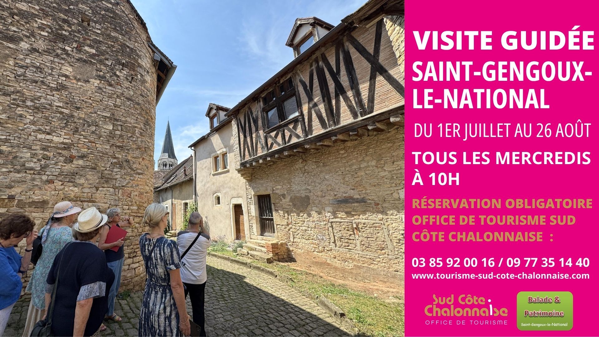 Visite guidée Saint-Gengoux-le-National