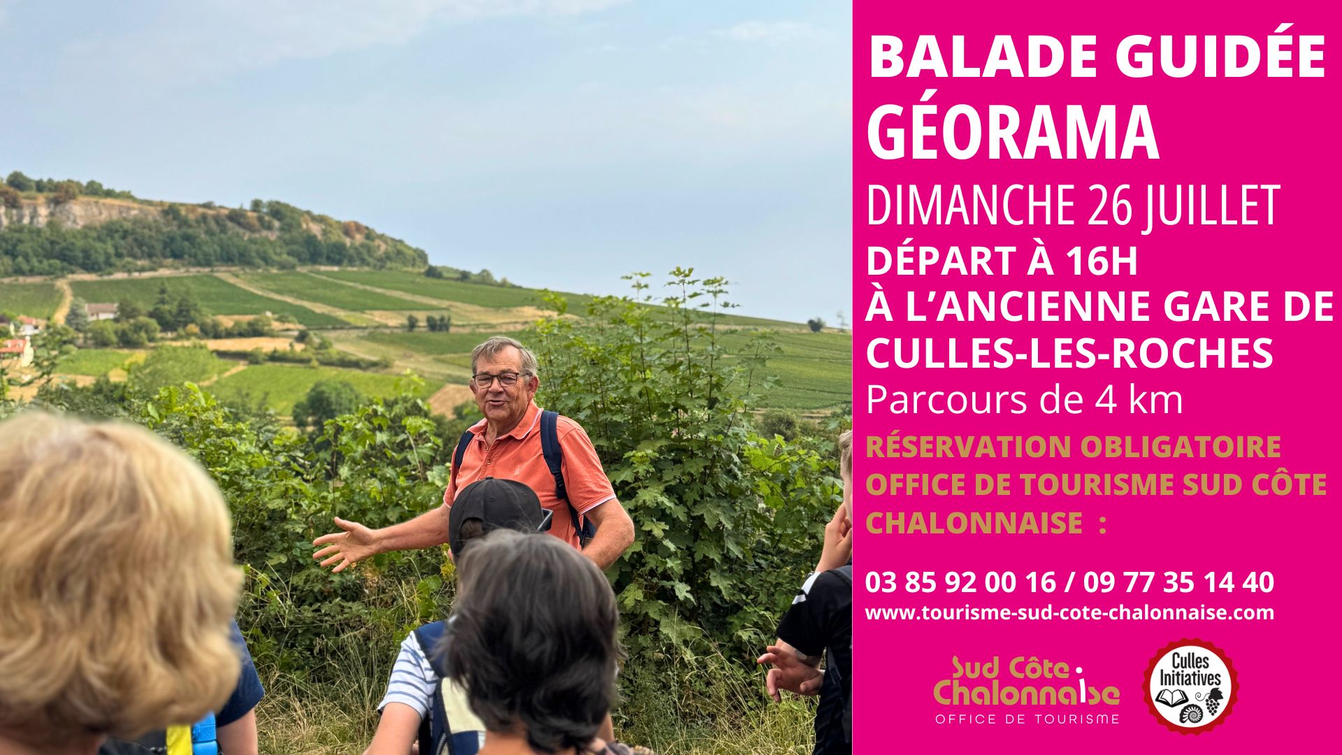 Balade guidée du Géorama