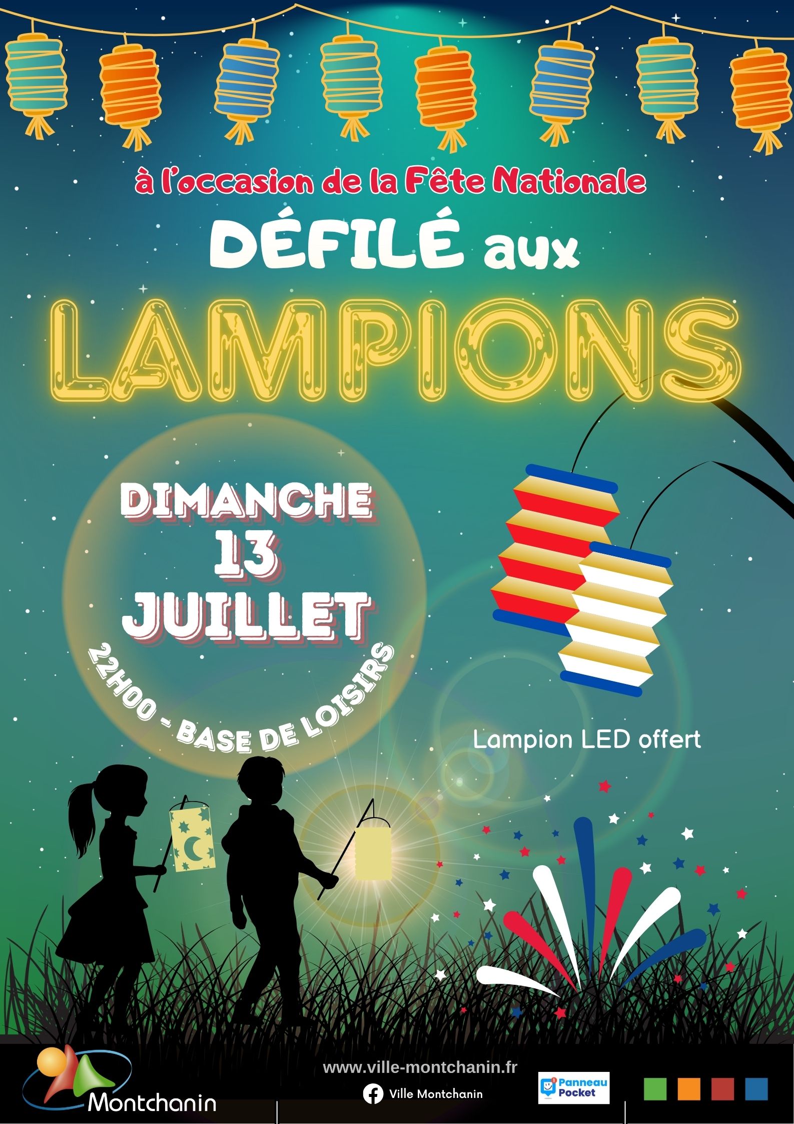 Défilé aux lampions Montchanin