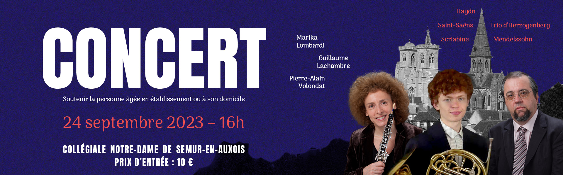 Concert du 24 septembre 2023