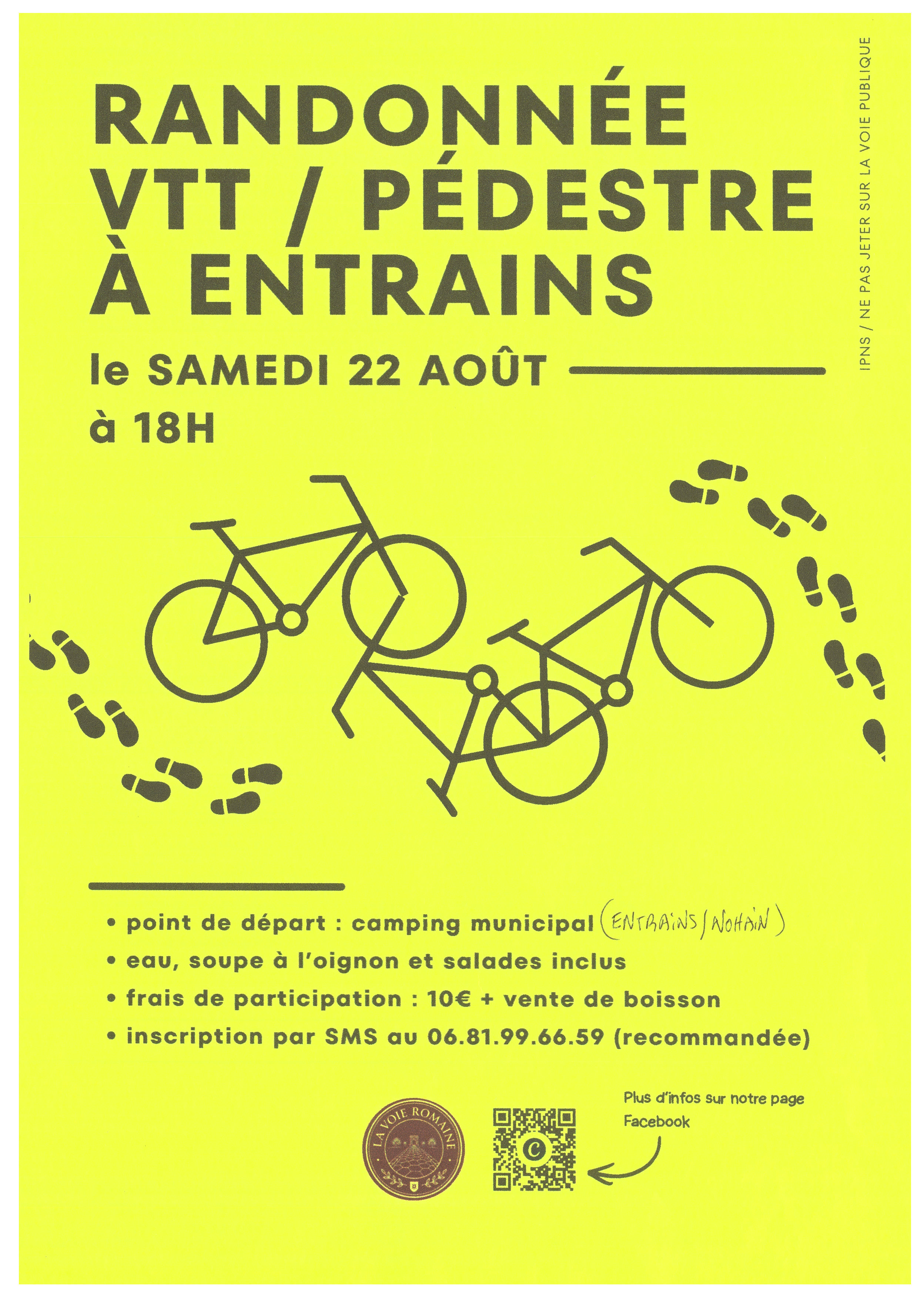 Randonnée VTT et pédestre à Entrains-sur-Nohain