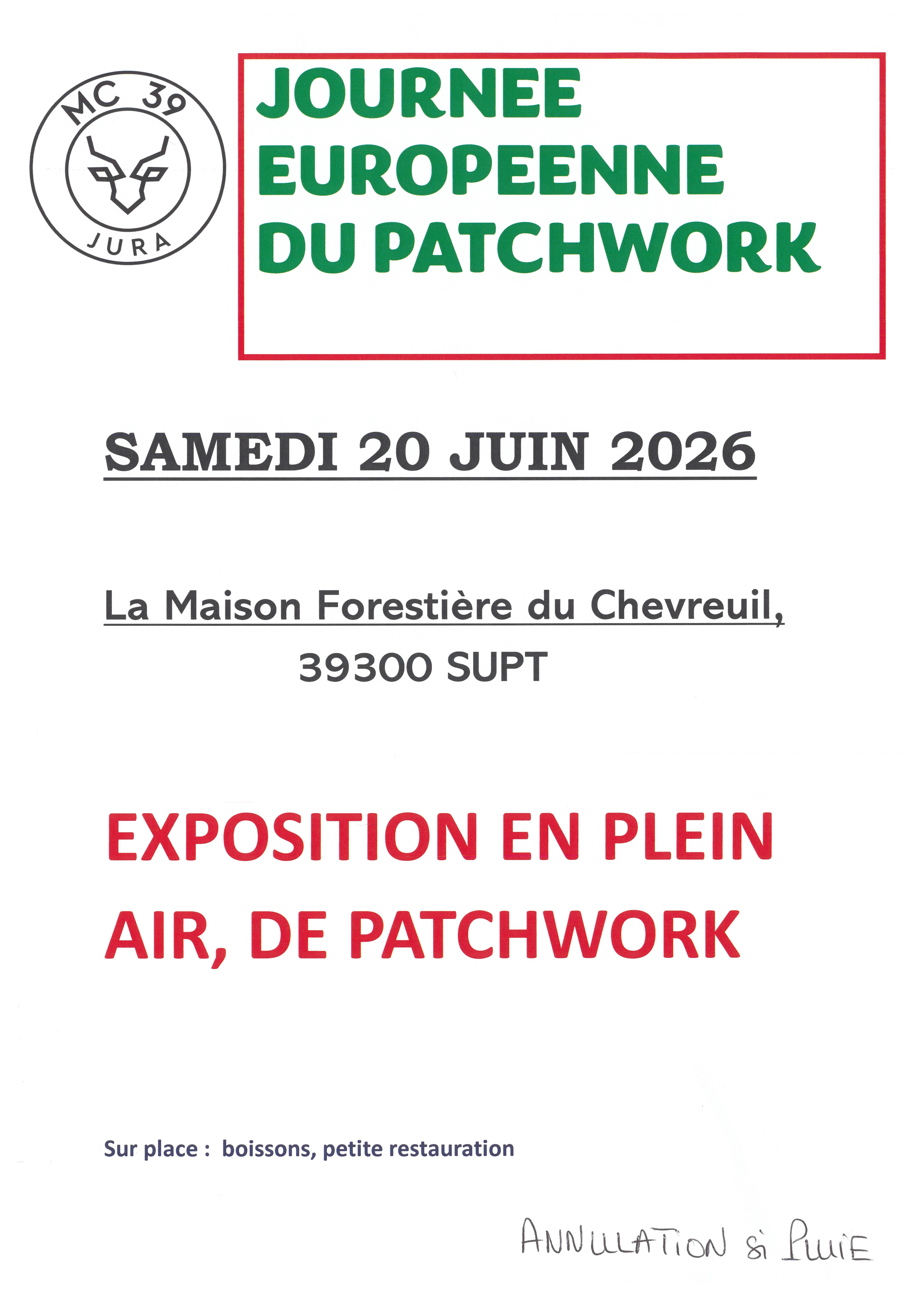 Journée européenne du Patchwork