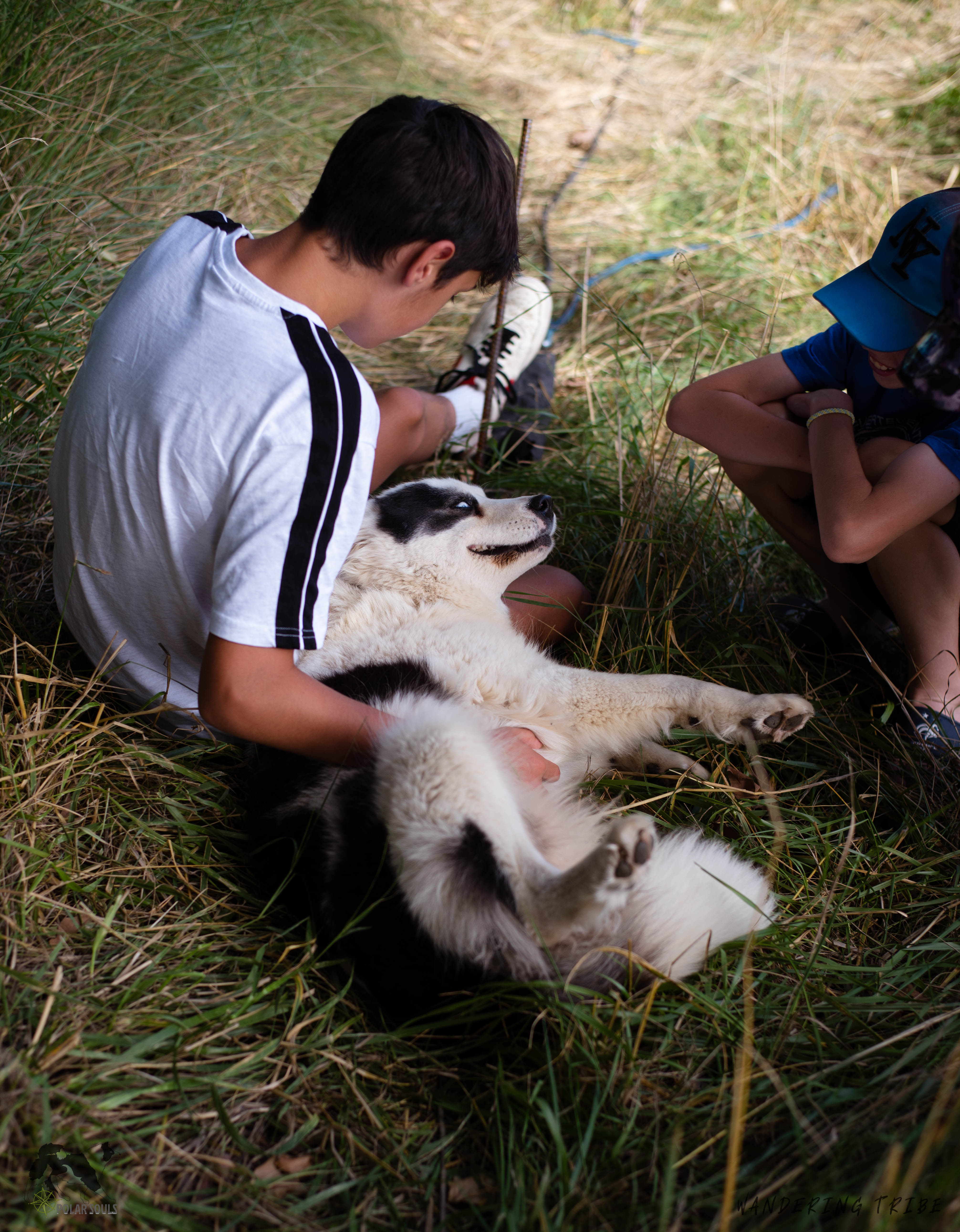 Caresse et moment tendresse