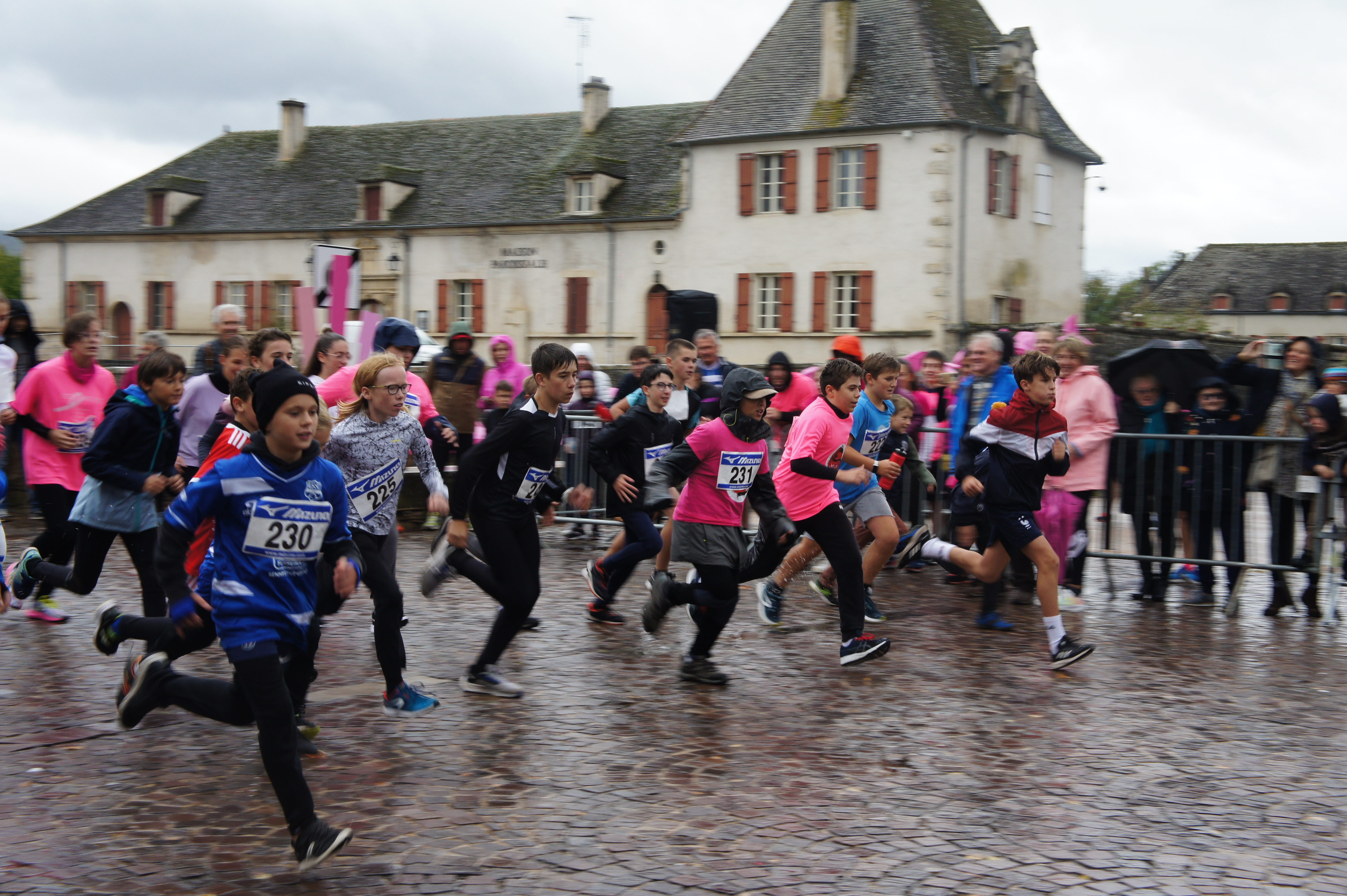 Départ courses enfants