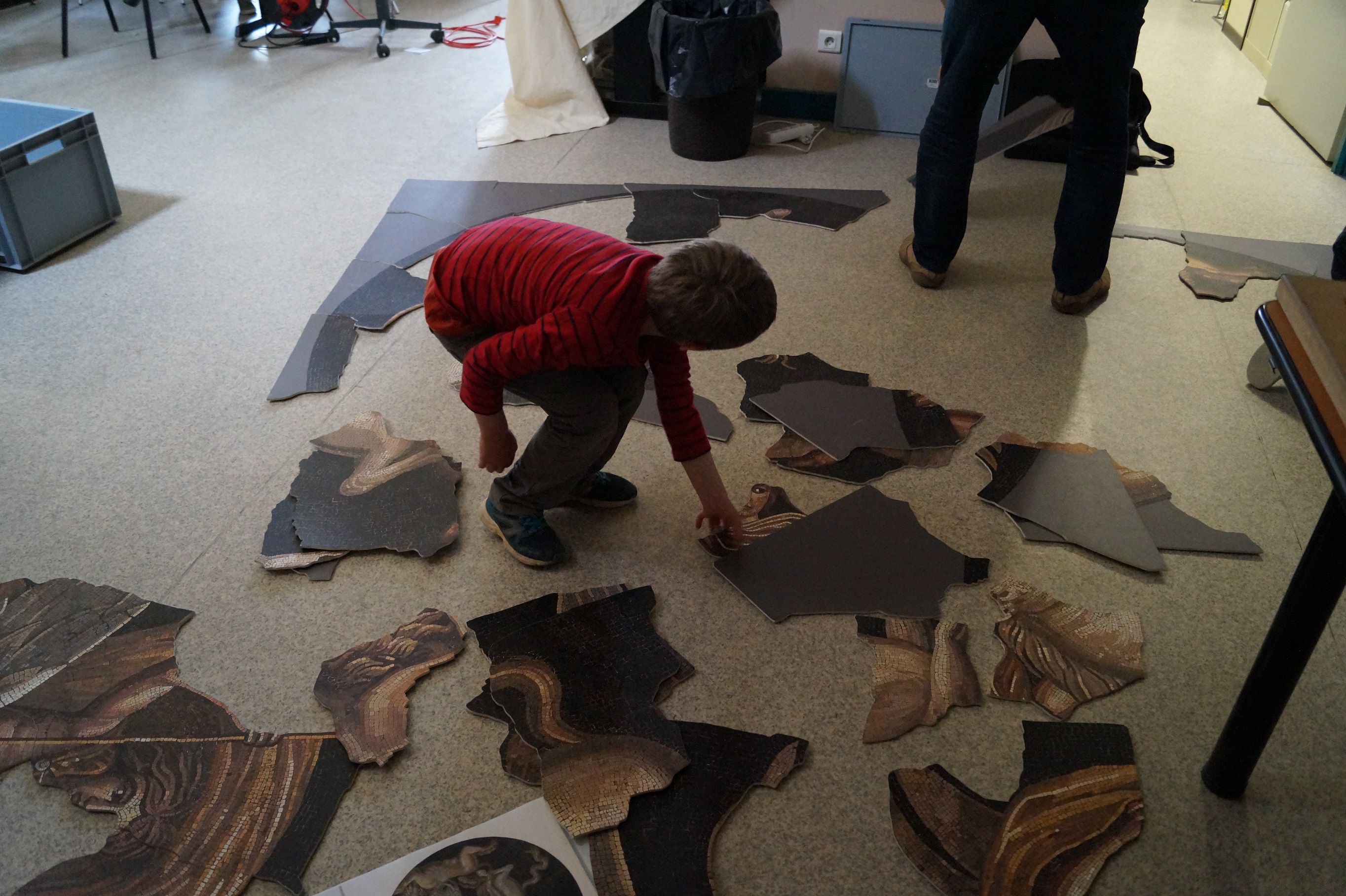 Mosaïque au Museum