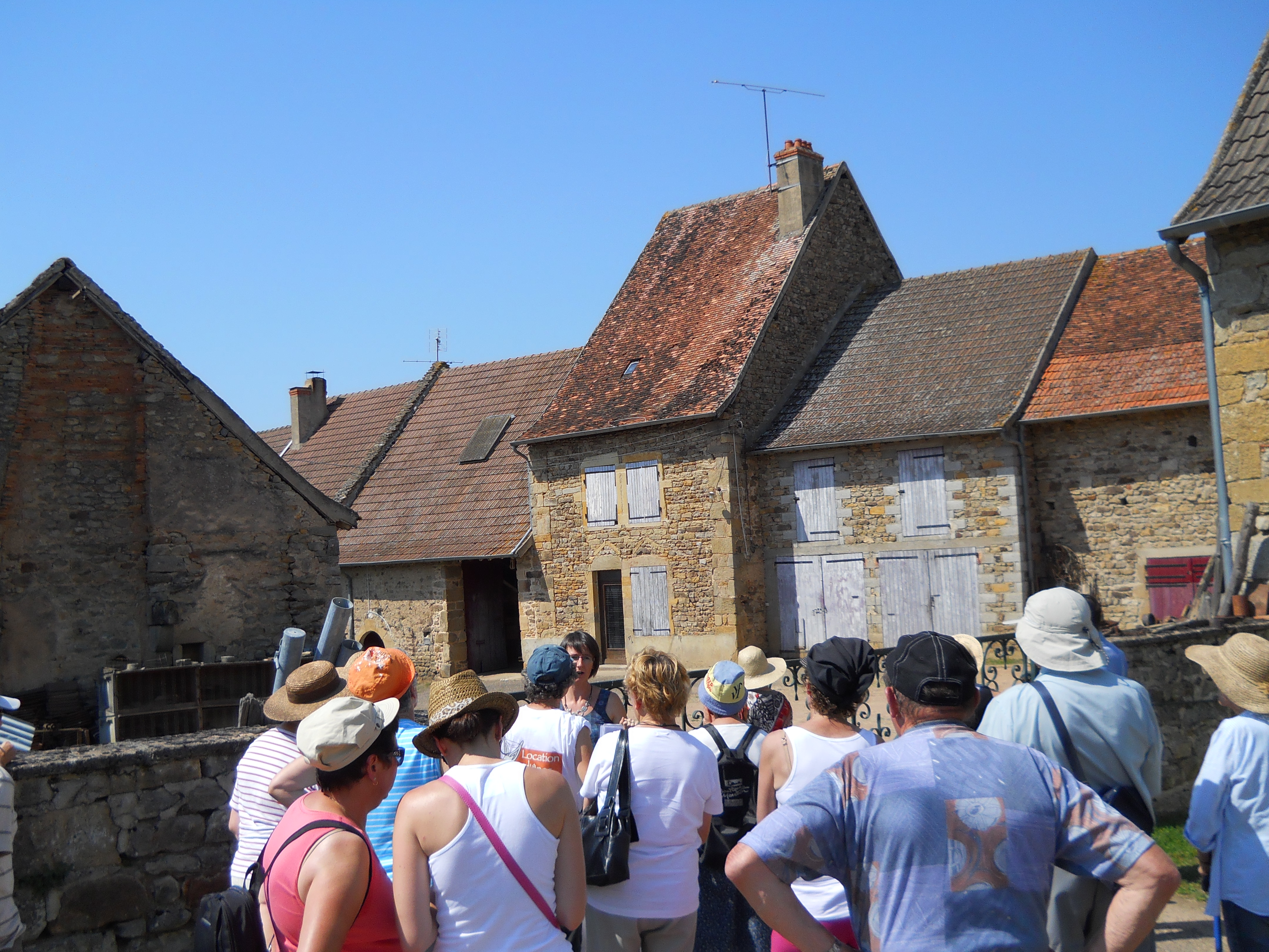 Visite guidée du Hameau de Mans à Dyo