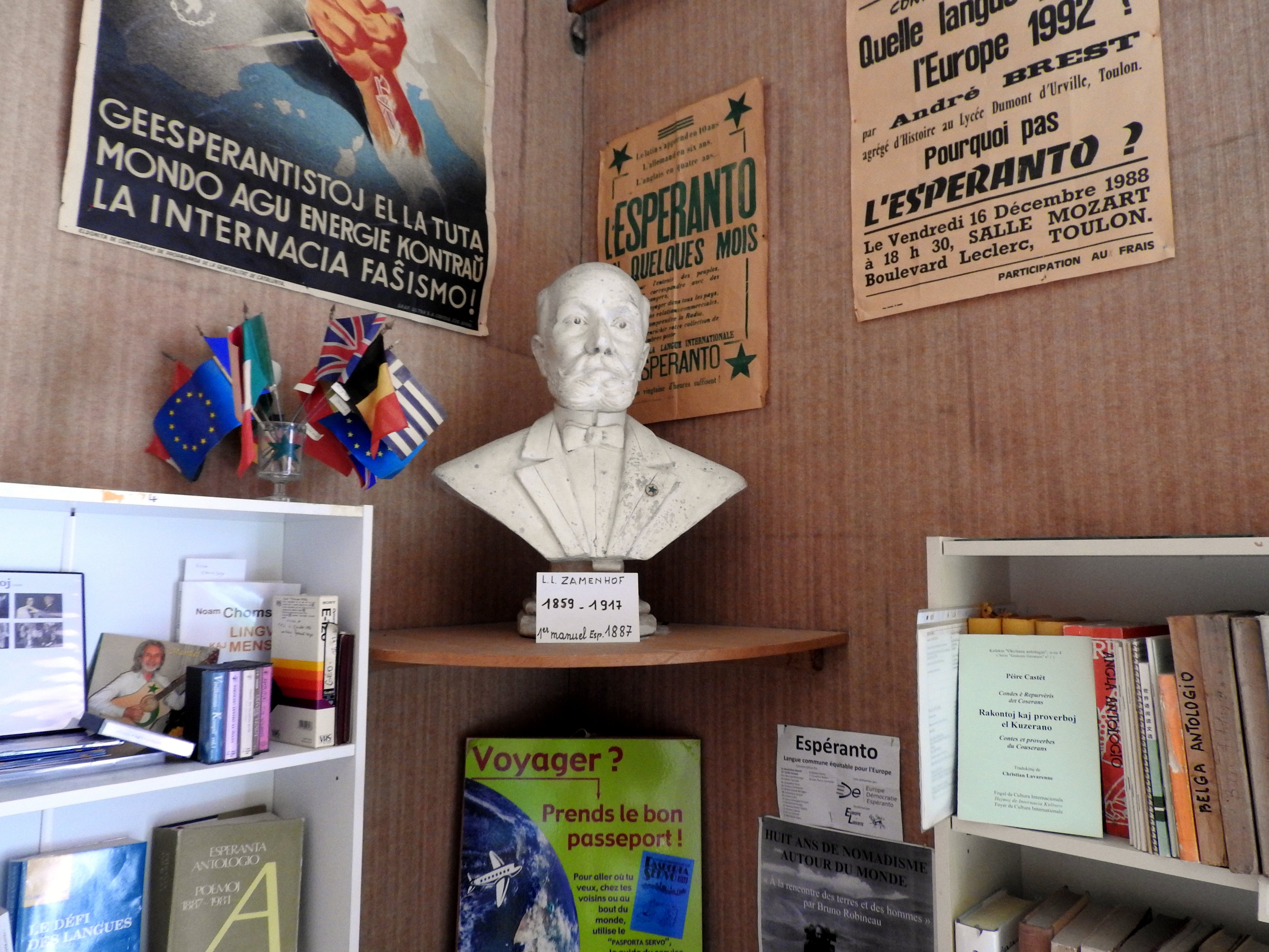 Visite commentée Musée de l'Esperanto — visuel événement