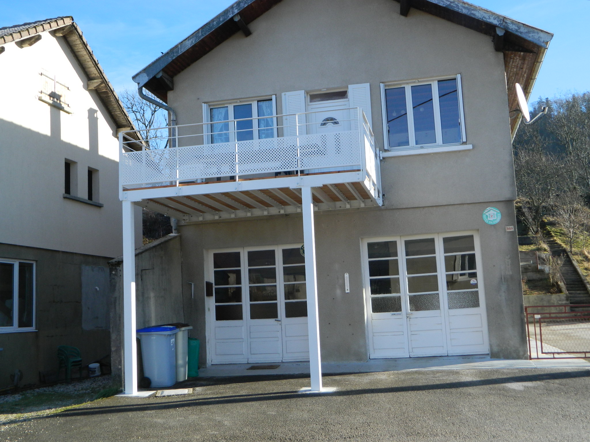 La Berlie du Jura gite avec balcon