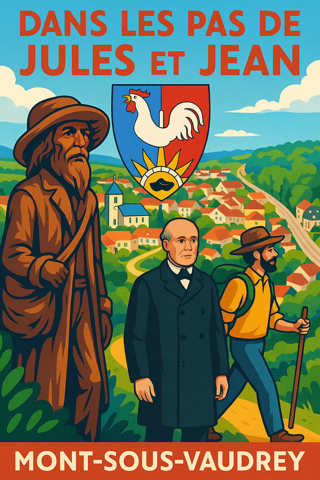 Visite guidée : dans les pas de Jules et Jean à Mont-sous-Vaudrey