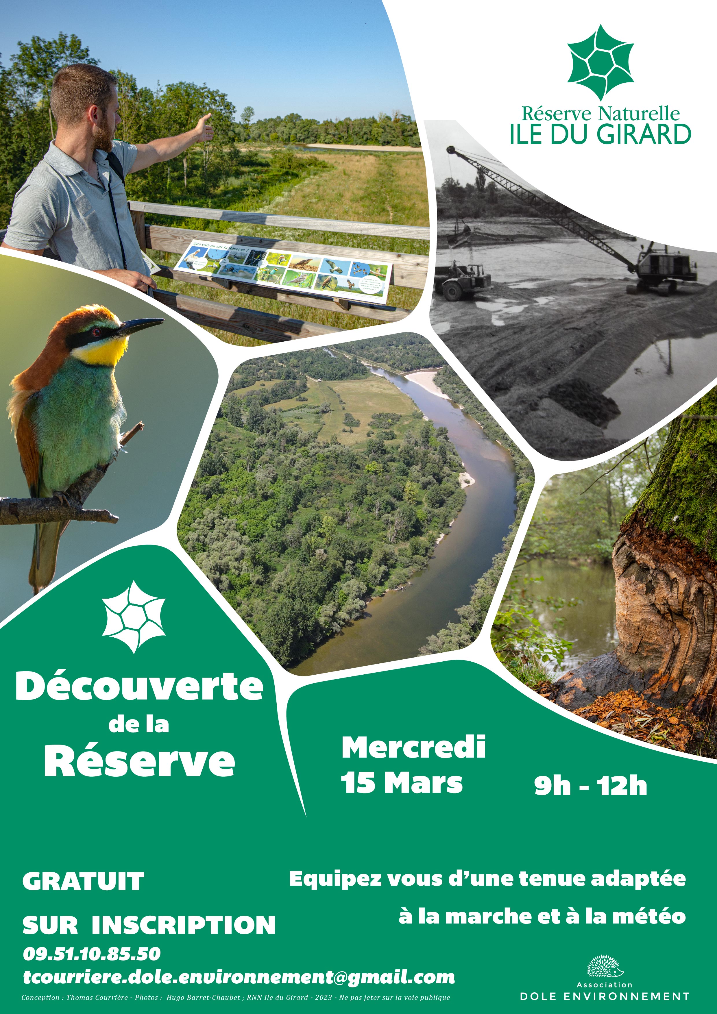 Affiche découverte de la Réserve