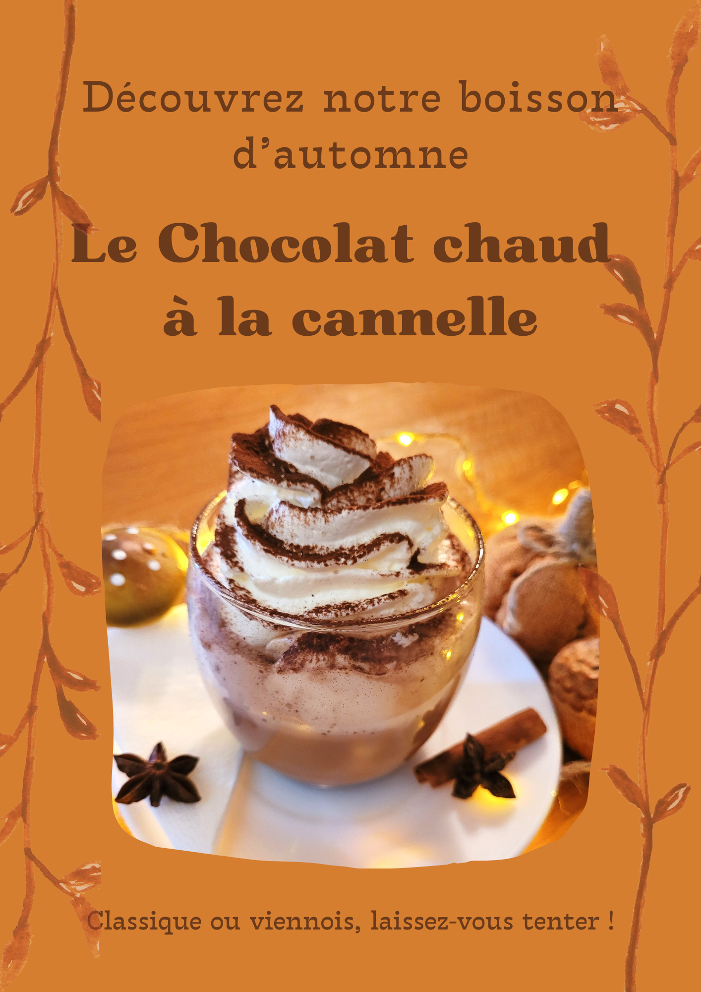 Découvrez notre boisson d’automne - 1