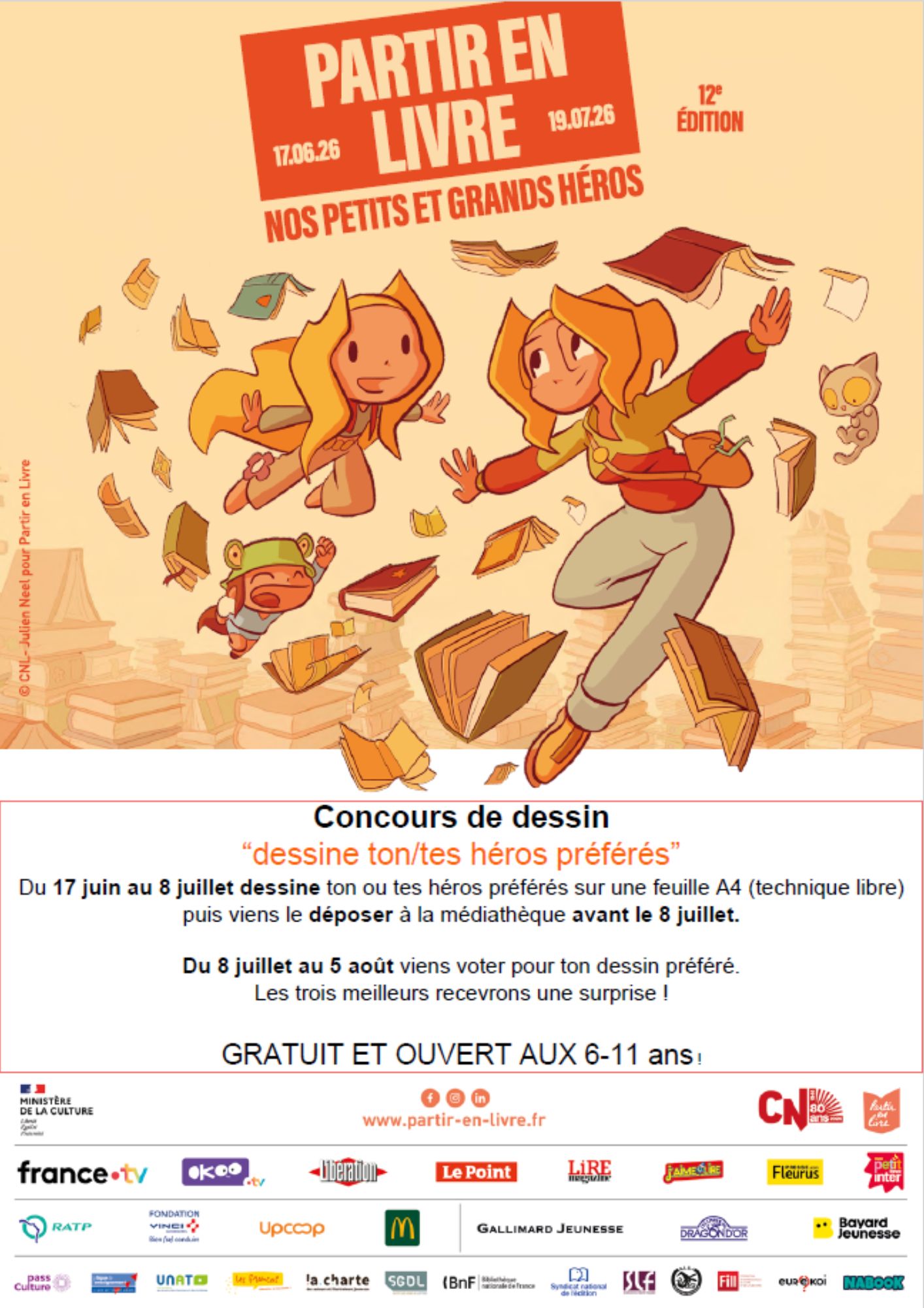 Concours de dessin "dessin ton/tes héros"