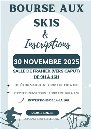 BOURSE AUX SKIS 