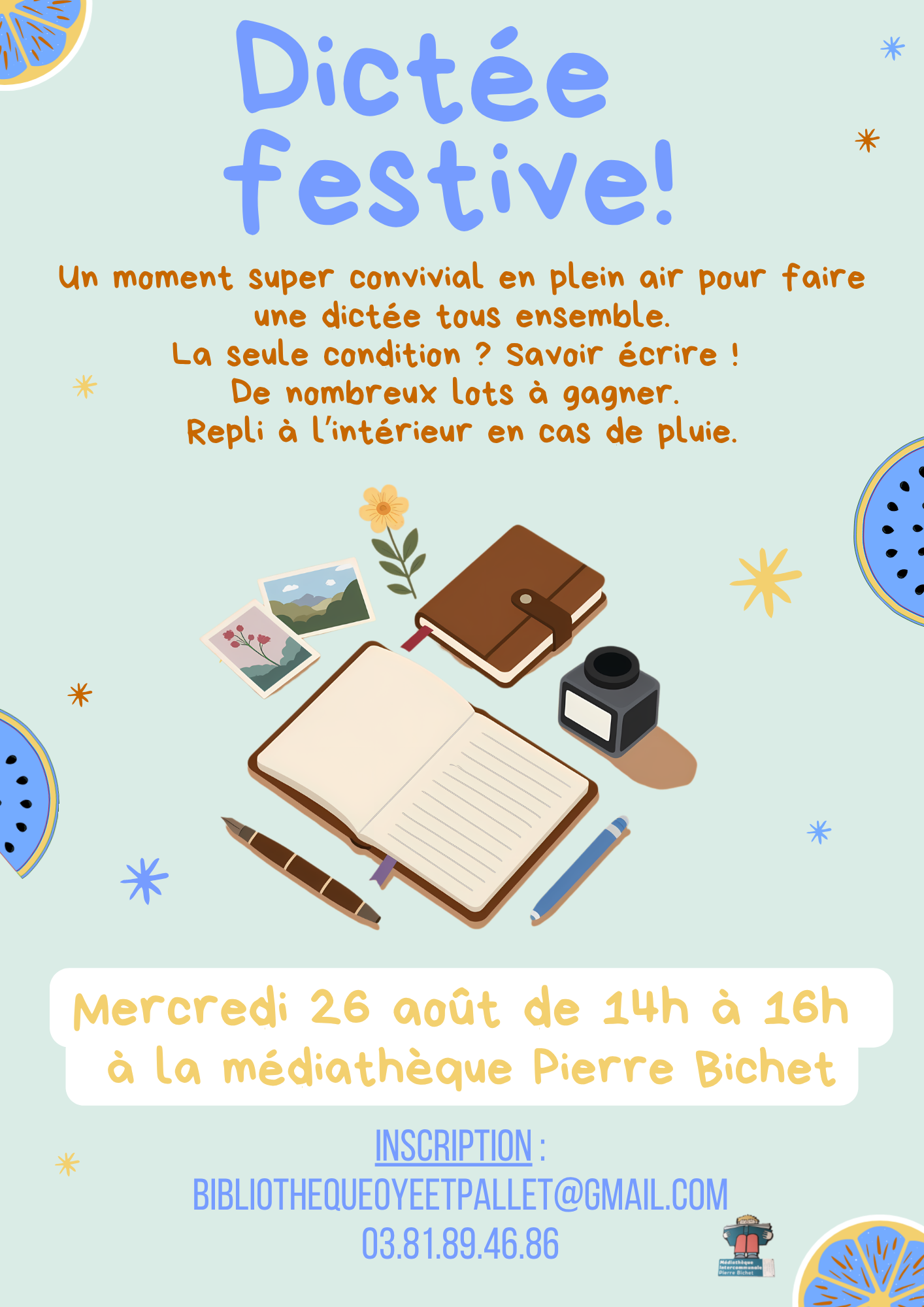 dictée festive