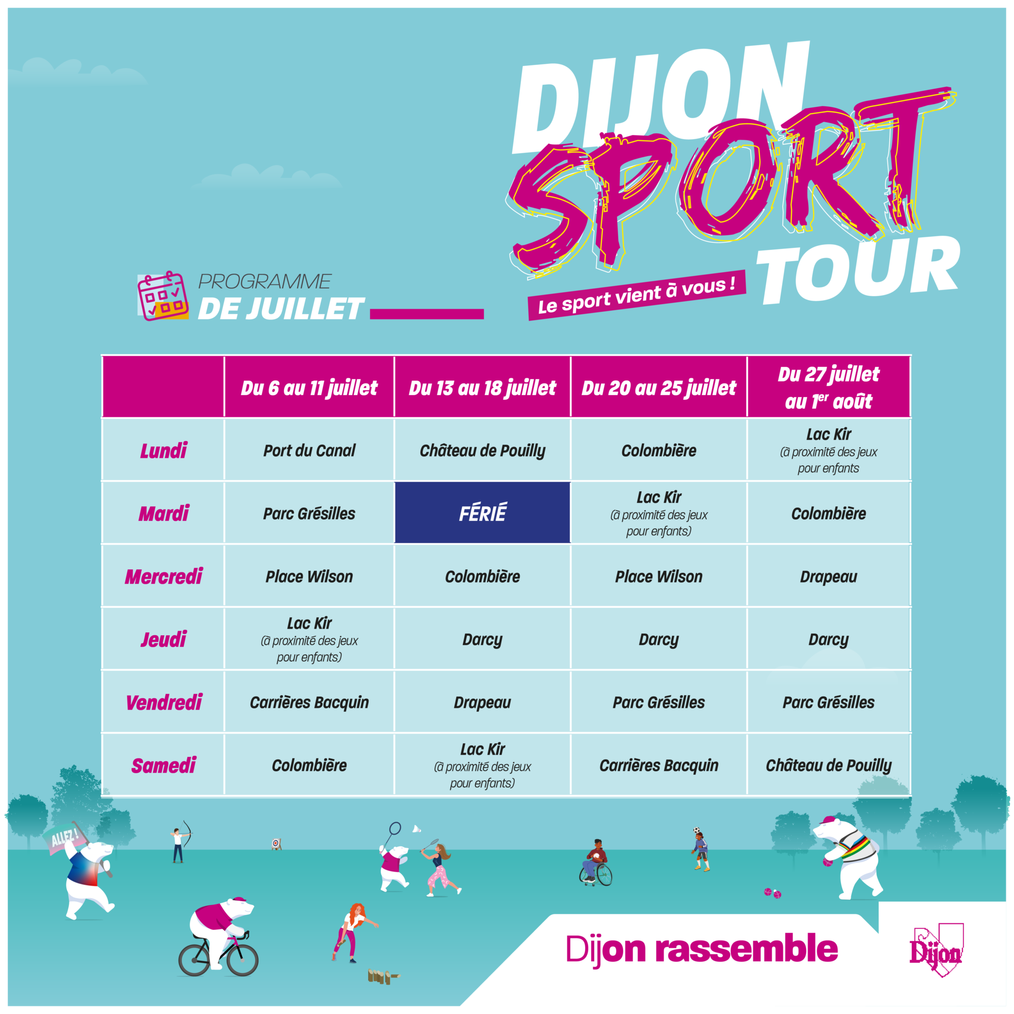Dijon Sport Tour
