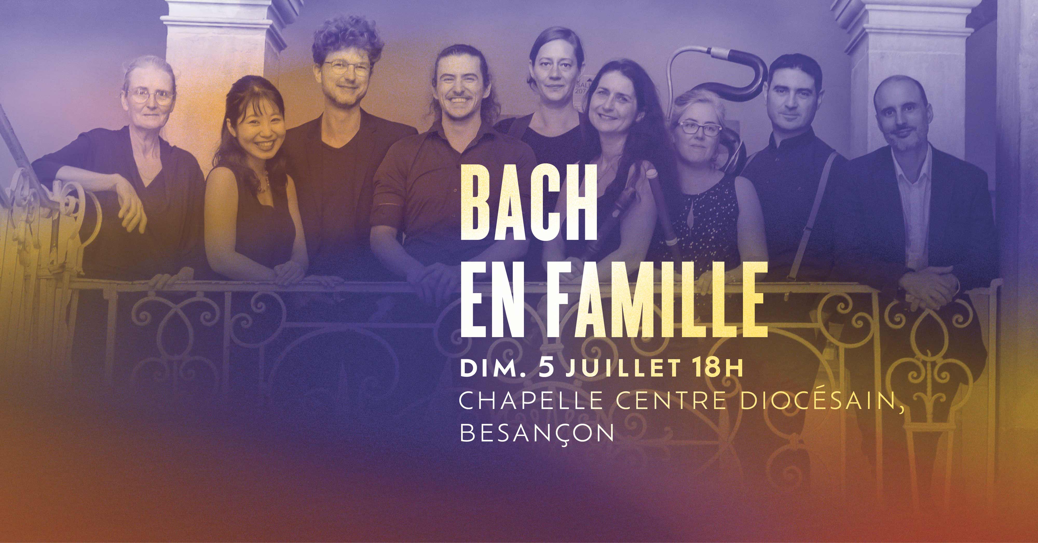 Orgue en ville: Bach en famille