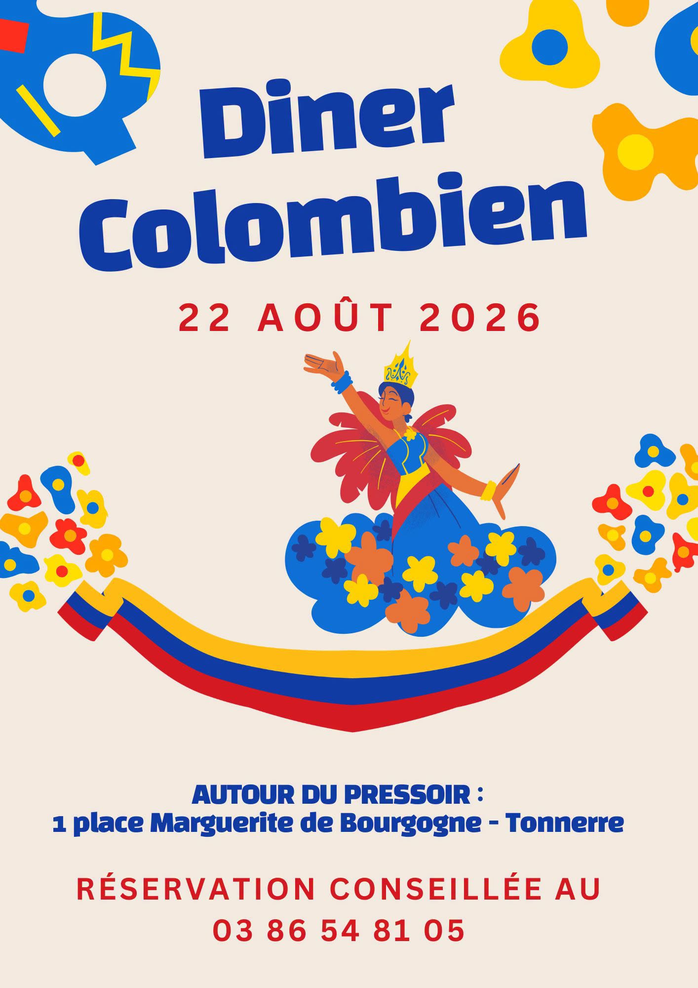 Diner colombien
