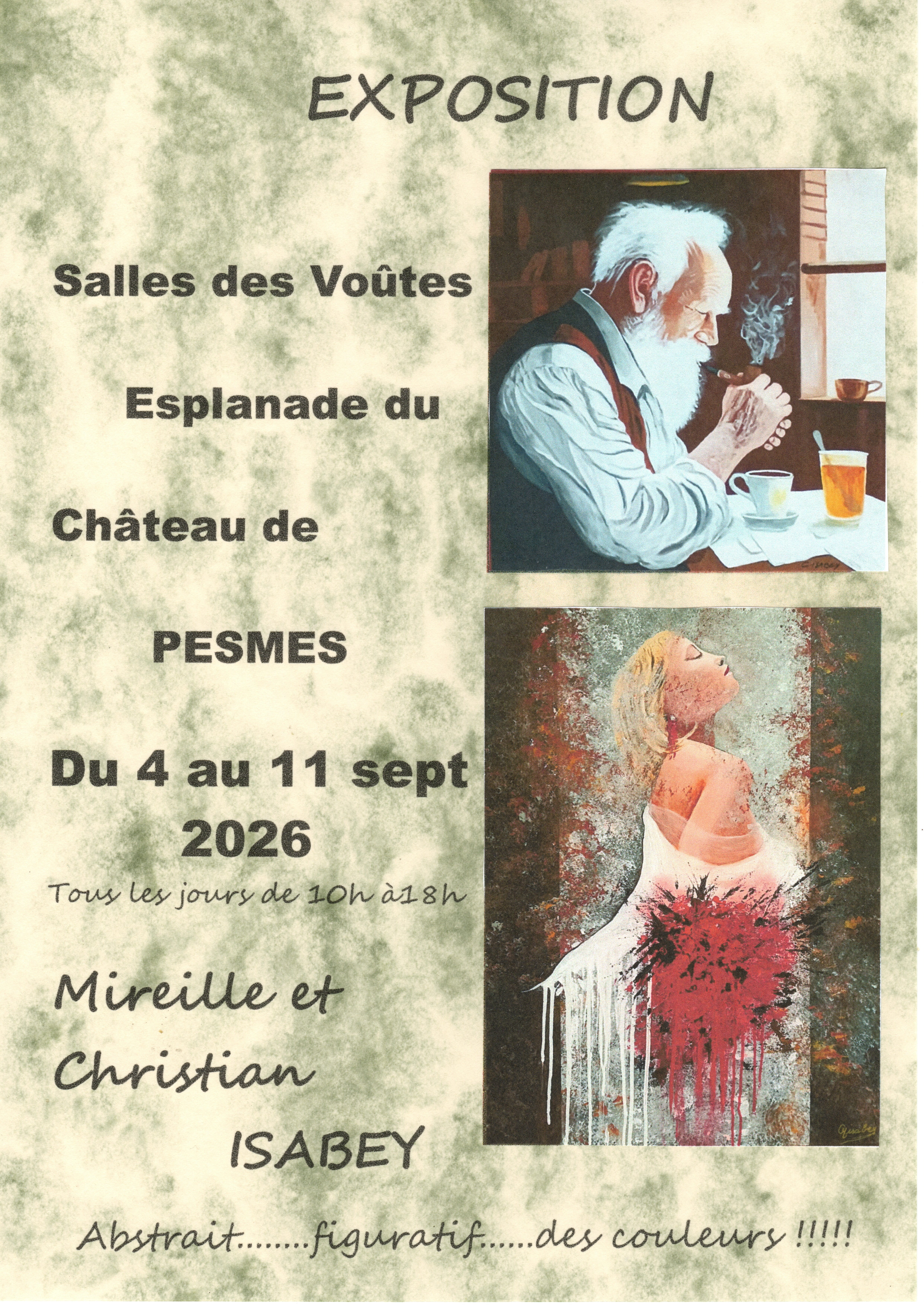 Exposition Mireille et Christian Isabey
