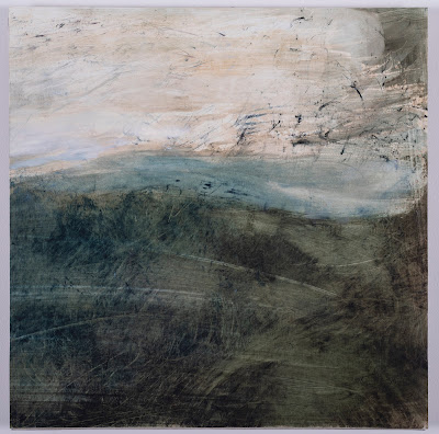 E. Gurrieri,Ivresse des hauteurs II, encres et huile sur papier 39x40, 2022 