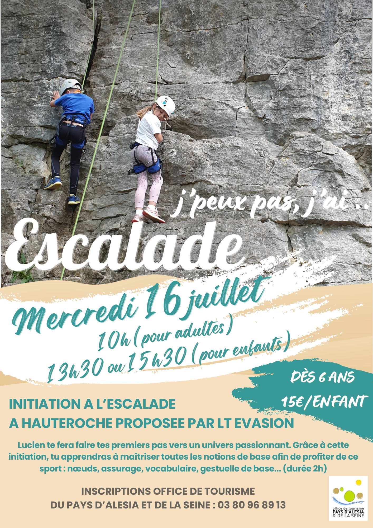 AFFICHE ESCALADE - 1