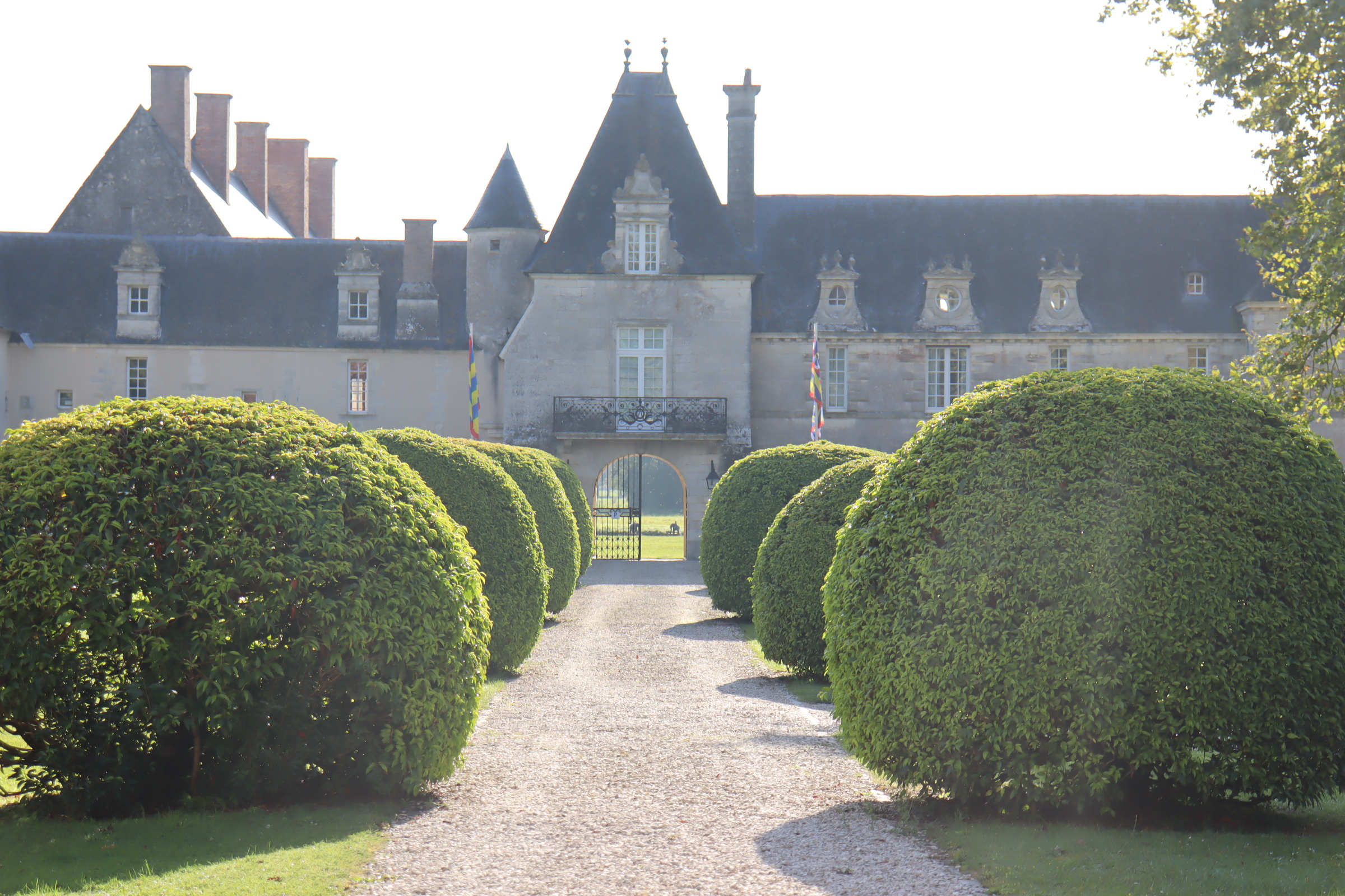 Ouverture des extérieurs du Château des Granges