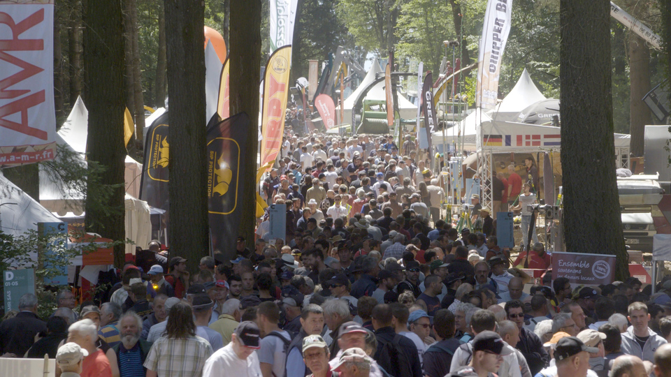 Foule à Euroforest 2018