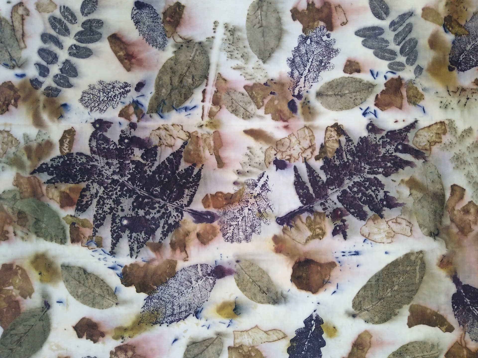 Stage de Teinture Naturelle : Ecoprint