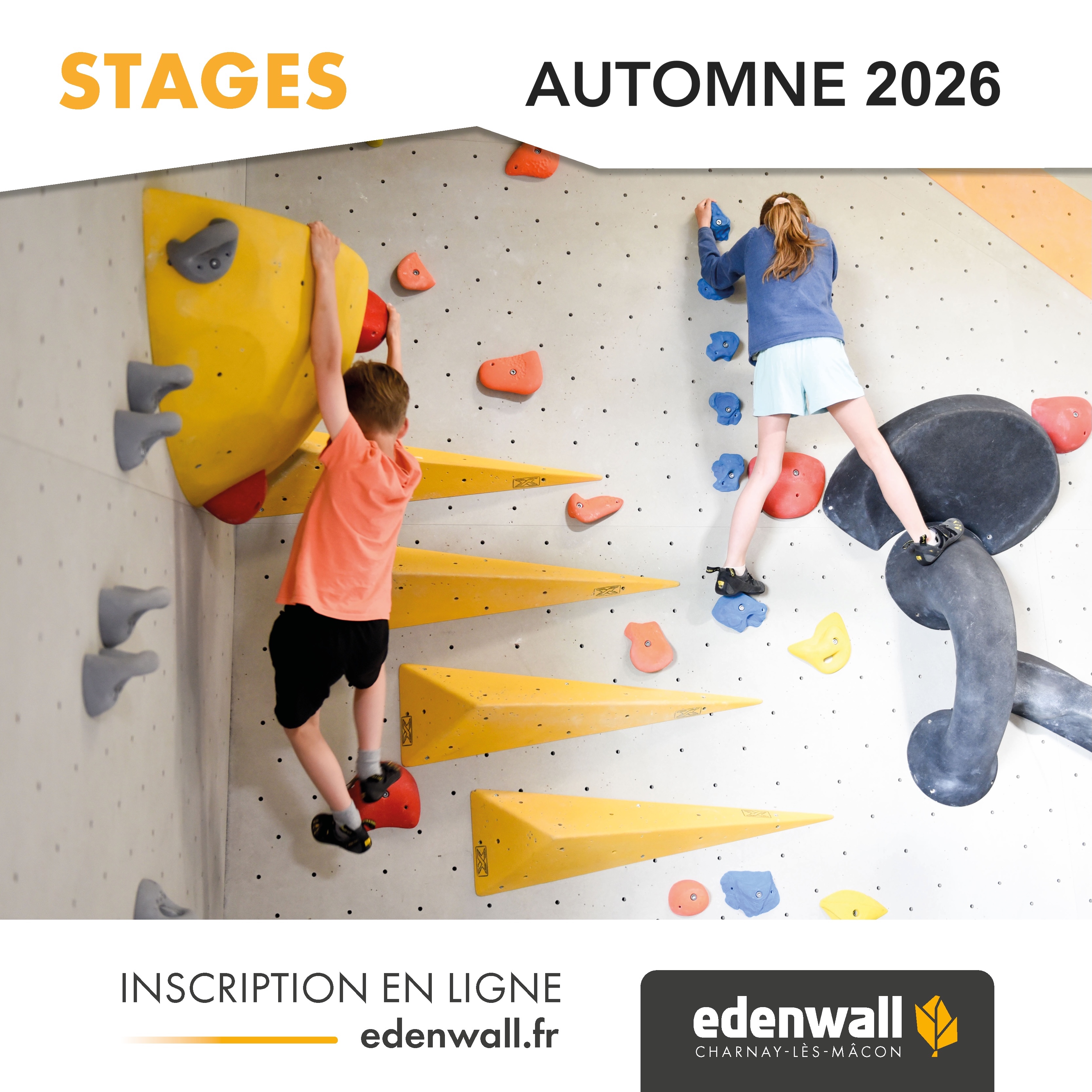 Stages vacances d’automne : escalade, défis & multiactivités !