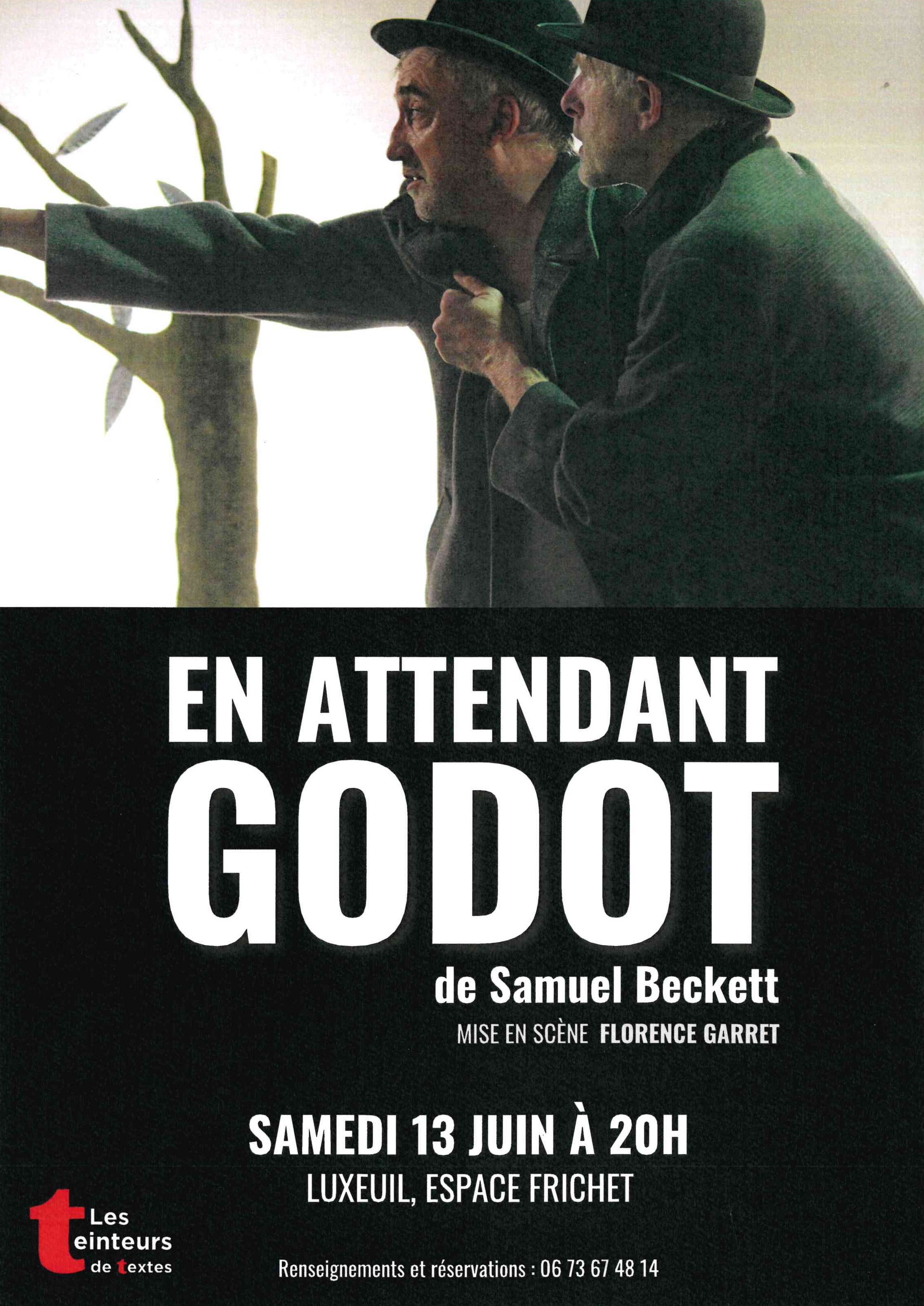 Théâtre : En Attendant Godot de Samuel Beckett