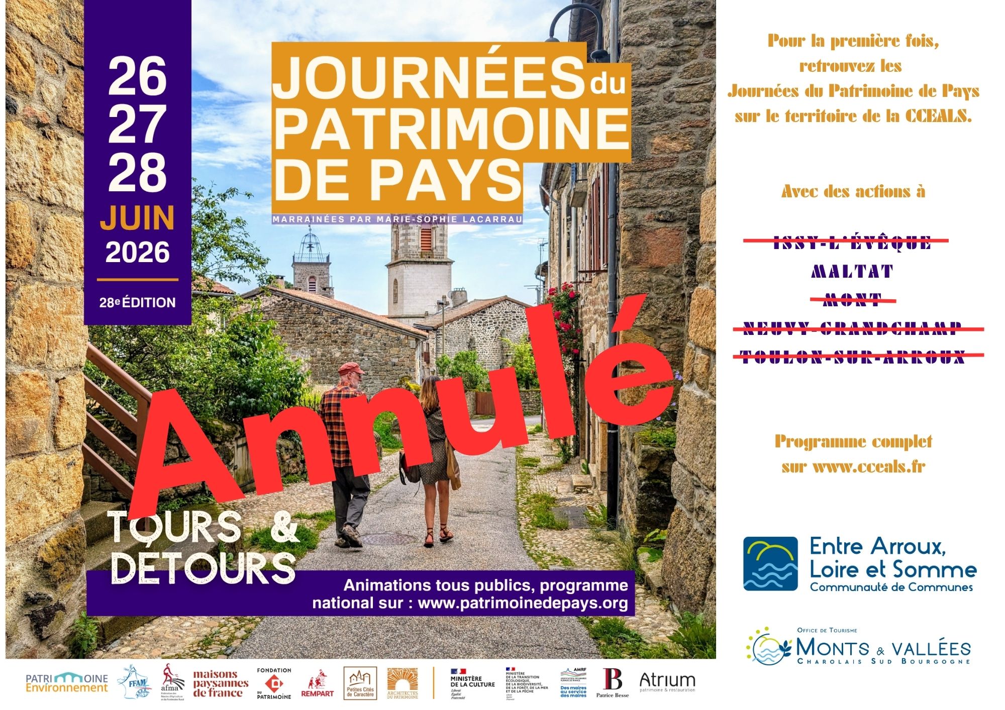 Journées du patrimoine de pays à Neuvy-Grandchamp