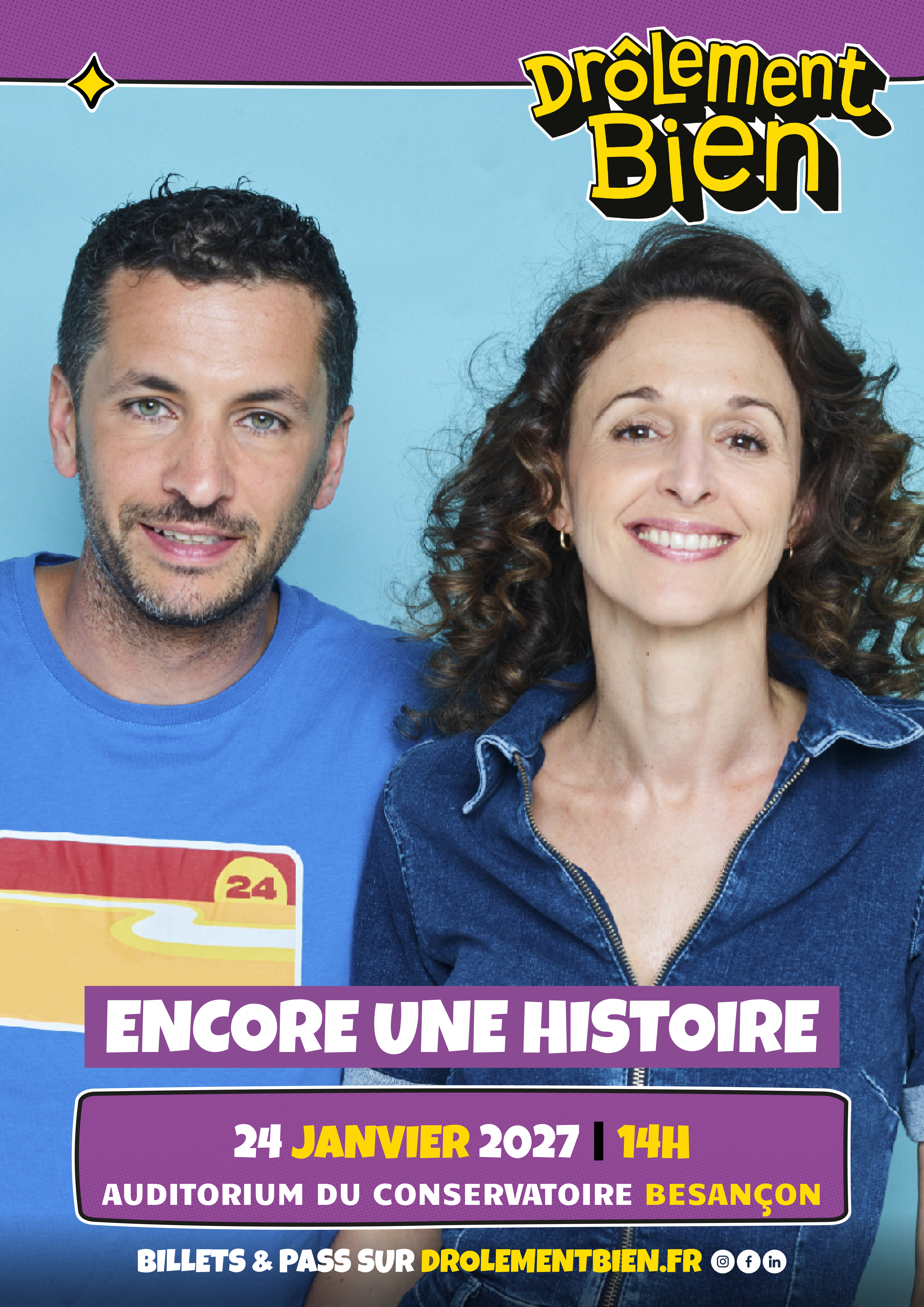 Podcast en live "Encore une histoire"