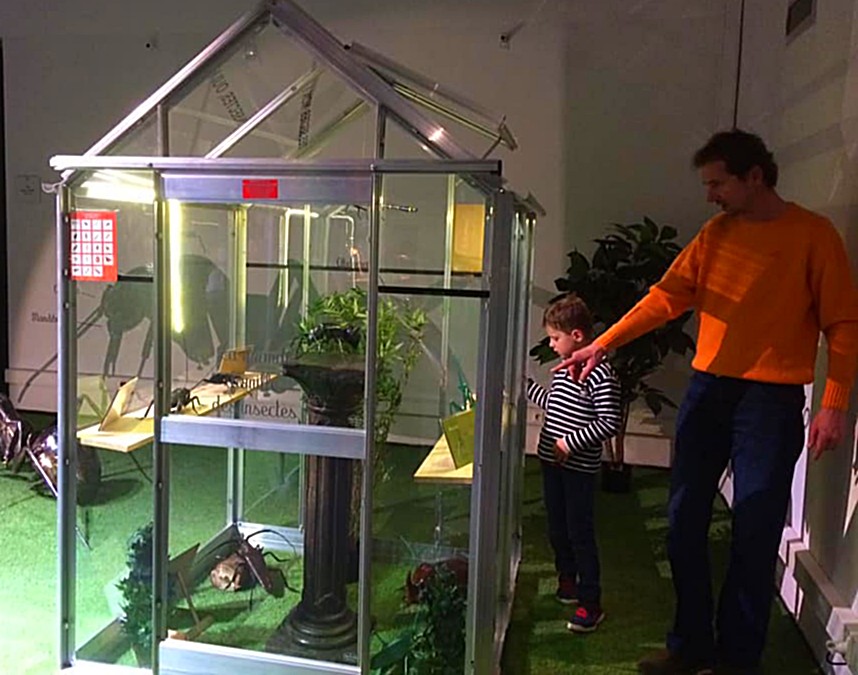 Enfant_parent_expo Fourmi_serre
