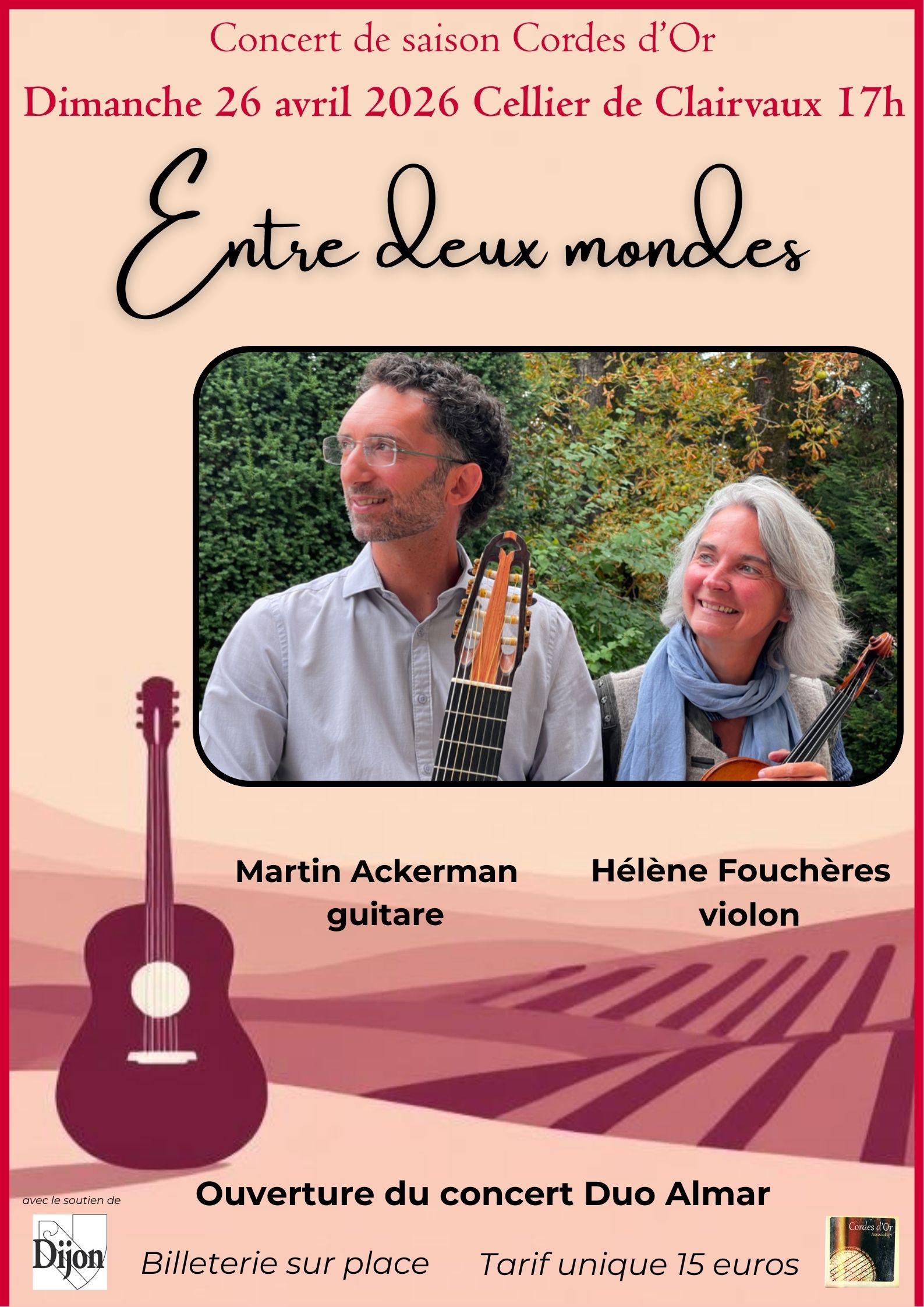 Entre deux mondes - Concert de Saison Cordes d'or