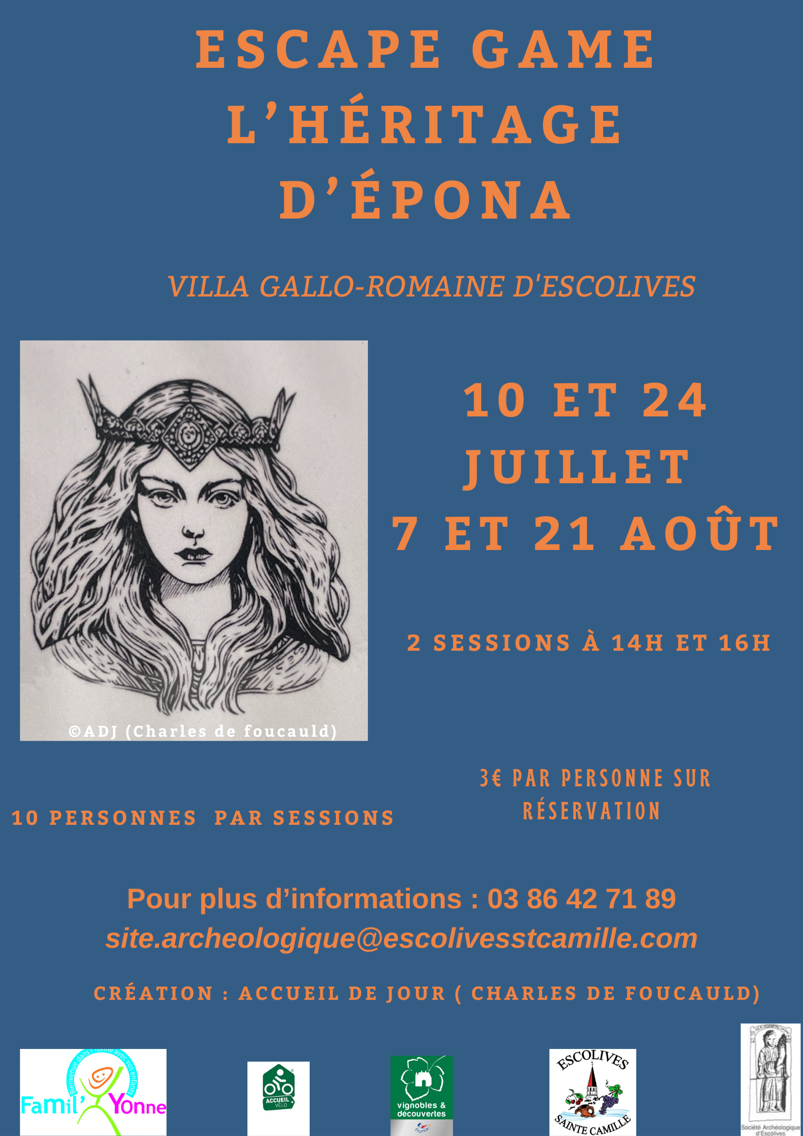 Escape game Mercure et Epona - 2
