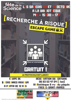 ESCAPE GAME à Fresne Saint Mamès