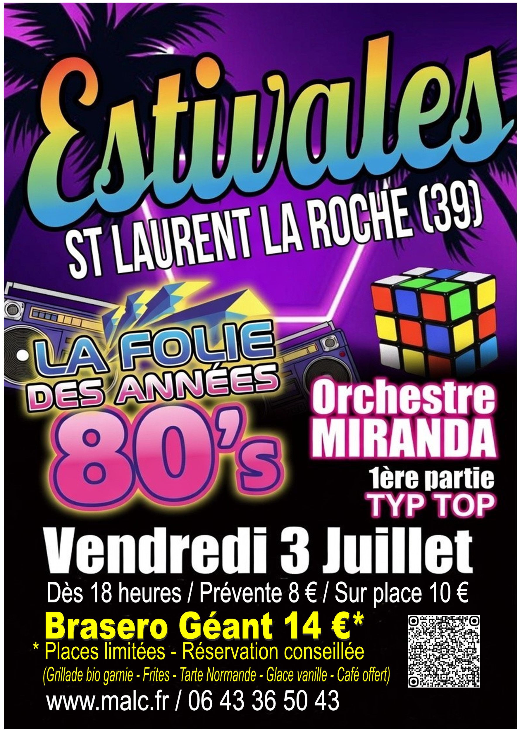 SOIREE ANNEES 80