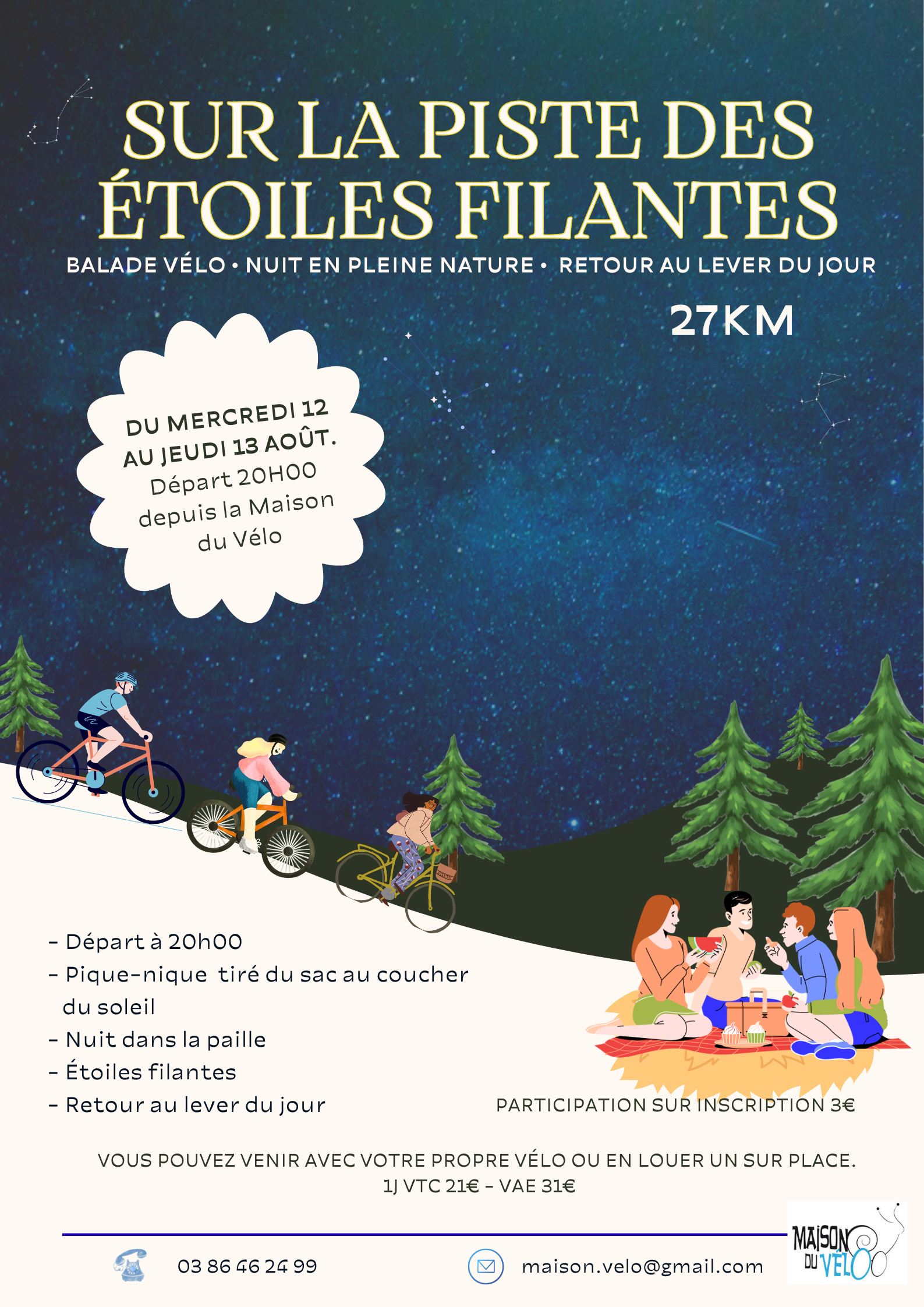 Sur la piste des étoiles filantes
