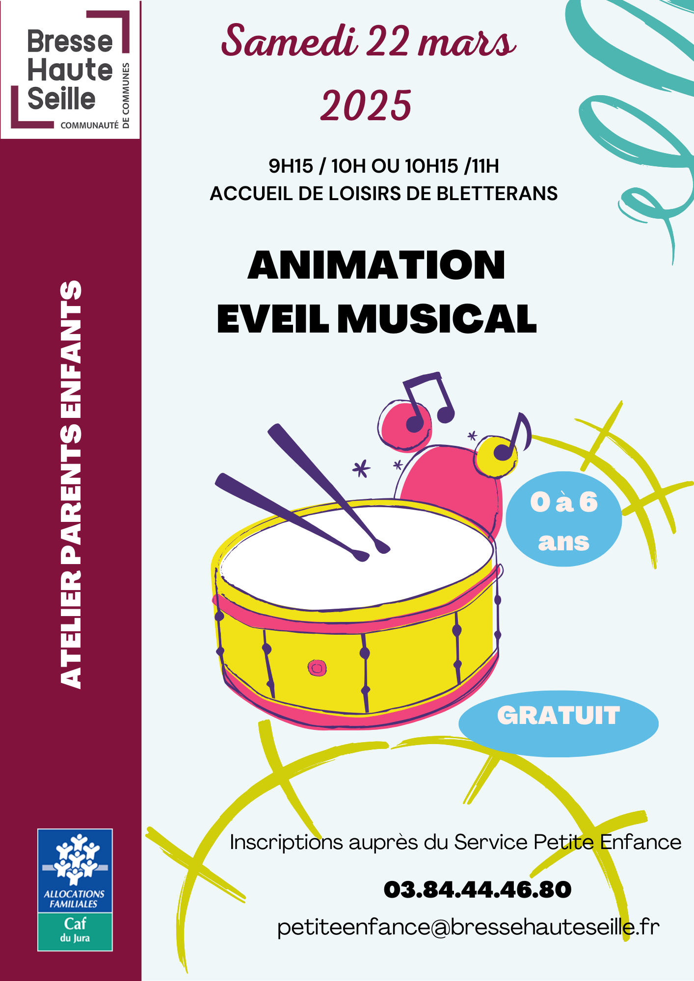 Eveil musical 22 mars 2025