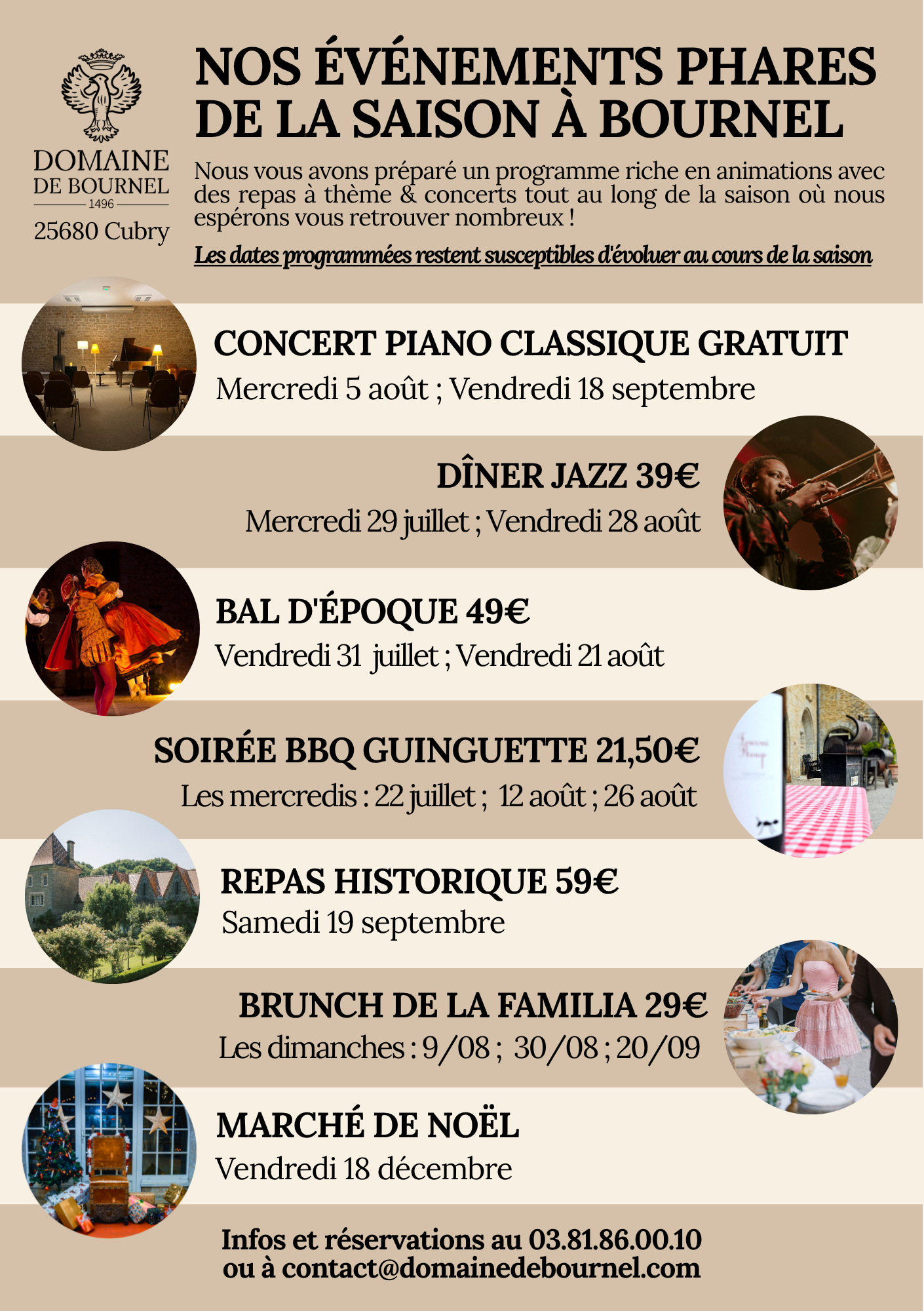 "Brunch de la Familia" au Domaine de Bournel