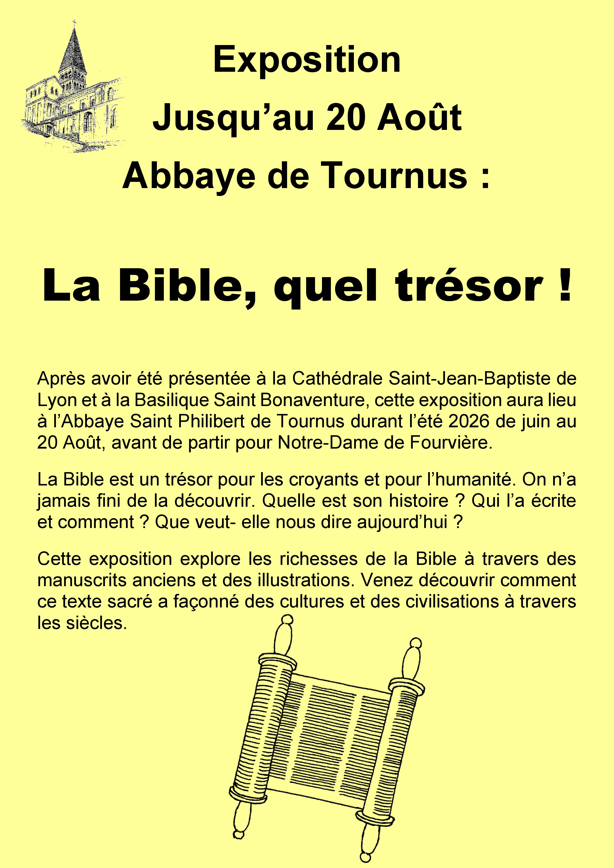 La bible, quel trésor !