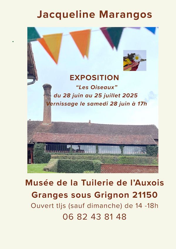 Copy of Post Instagram exposition art contemporain illustratif simple (A4) - 1