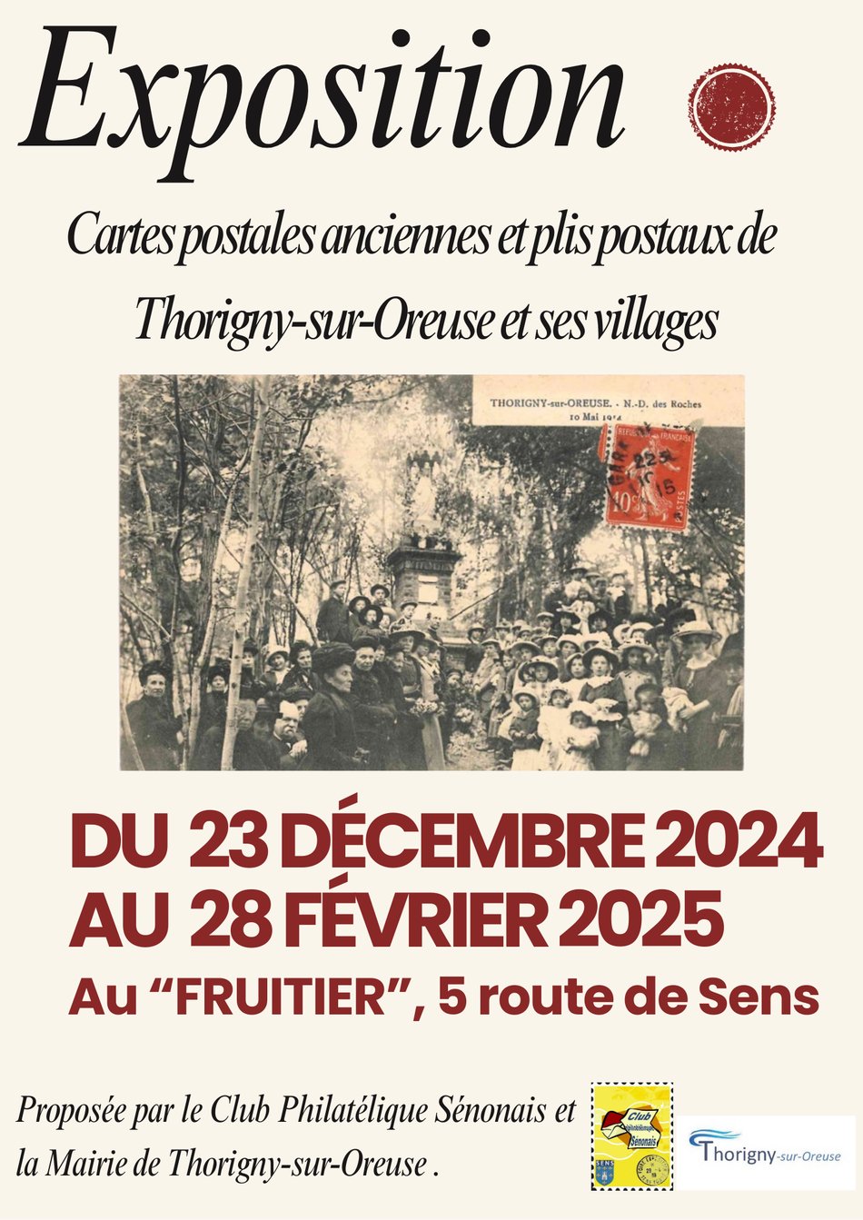Exposition de cartes postales anciennes