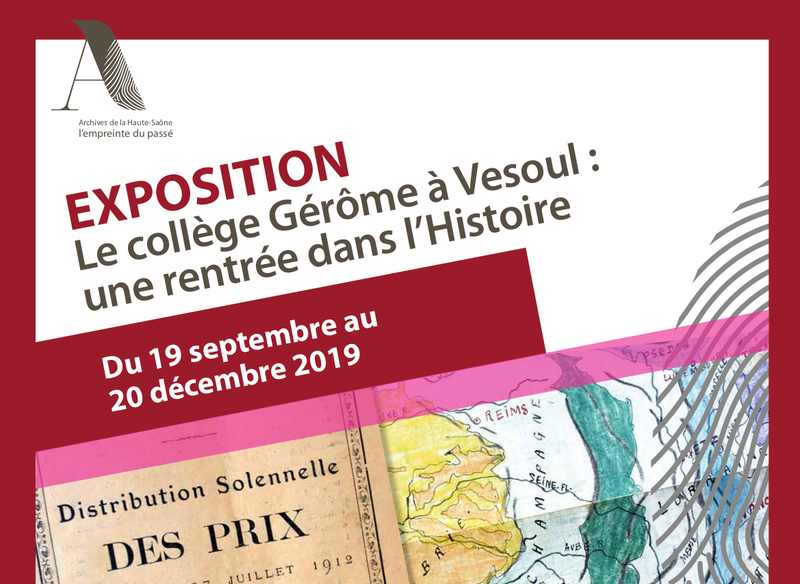 Bandeau Exposition Collège Gérôme
