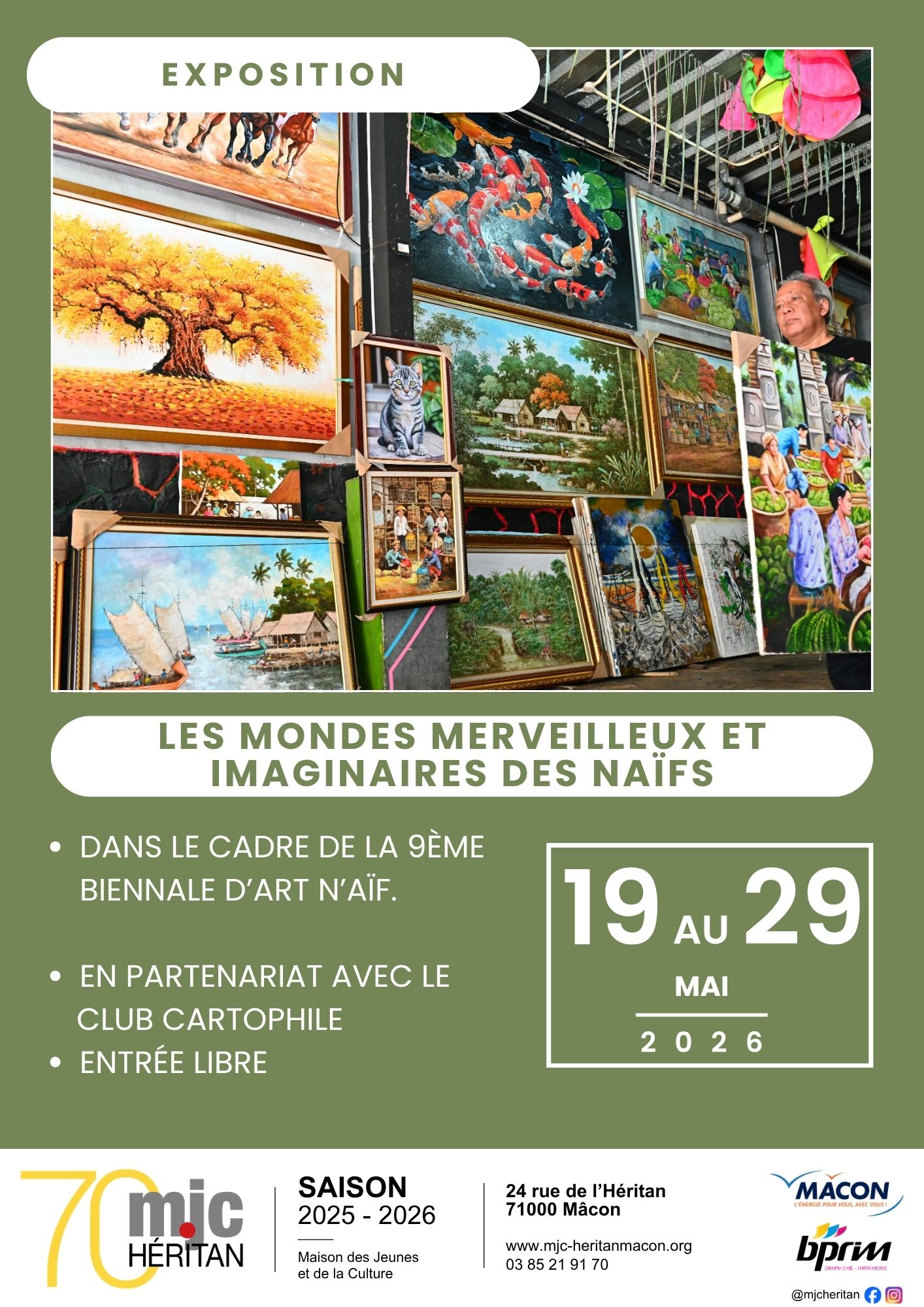 Les mondes merveilleux et imaginaires des naïfs