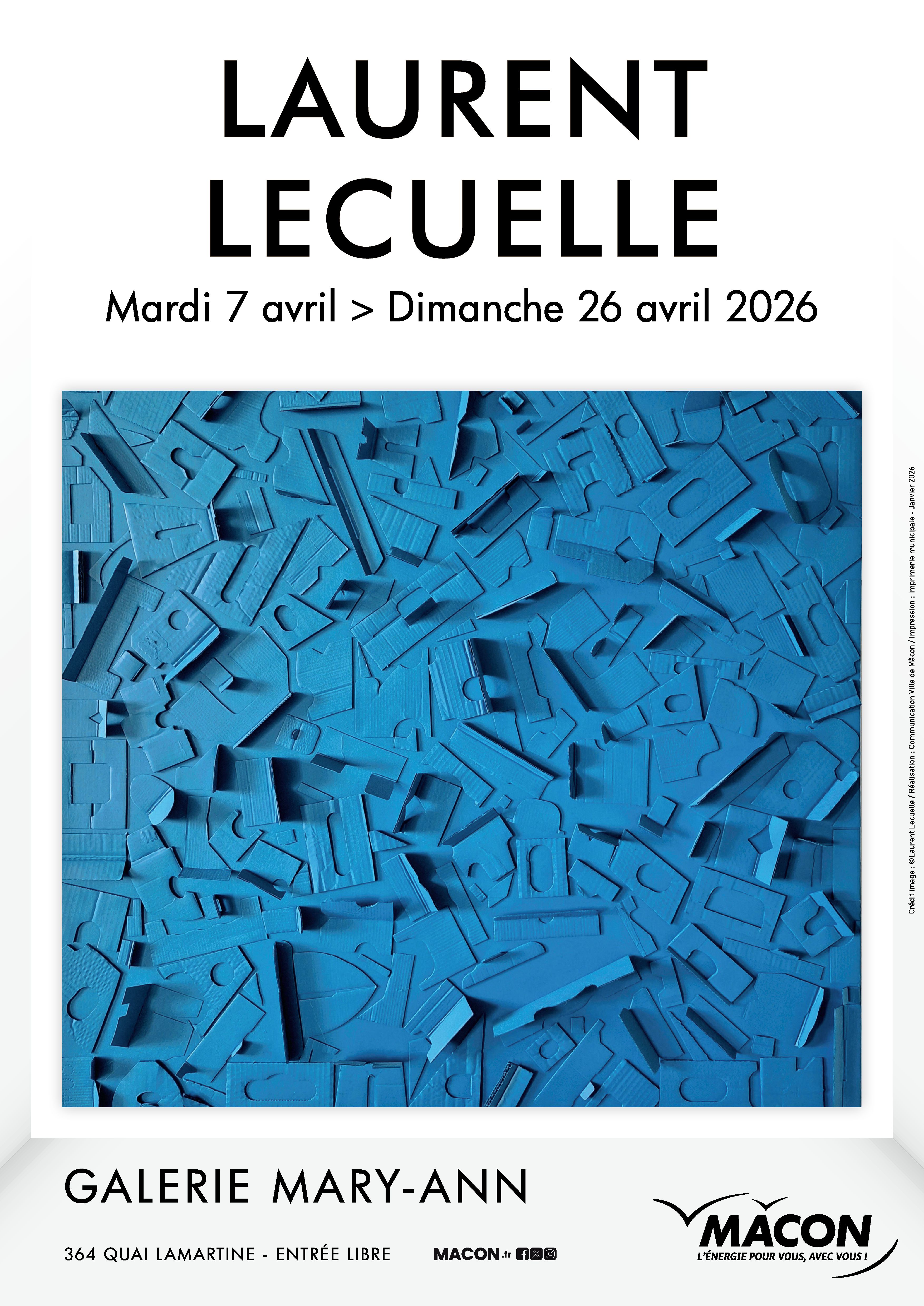 Exposition Laurent LECUELLE 