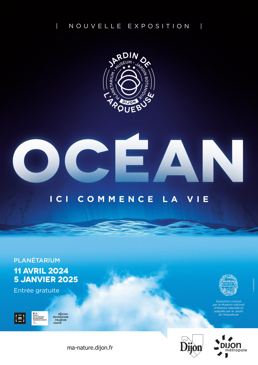 Exposition OCEAN, ici commence la vie - Jardin de l'Arquebuse - DIJON redimensionnée