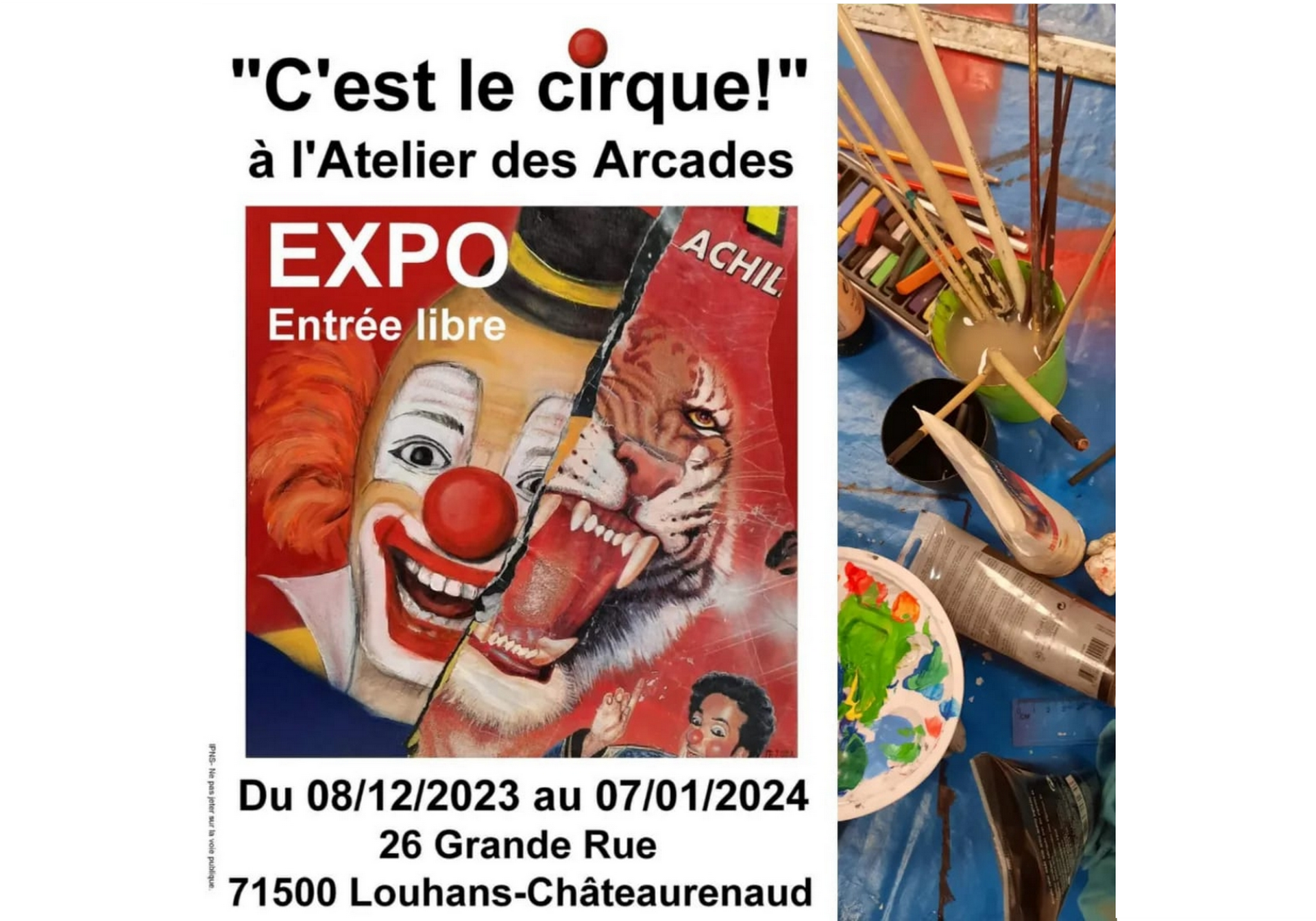 Exposition c'est le cirque