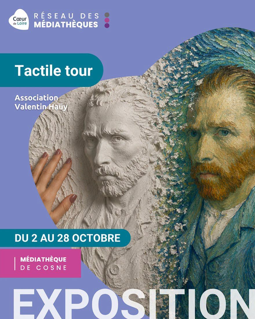Exposition Tactile tour